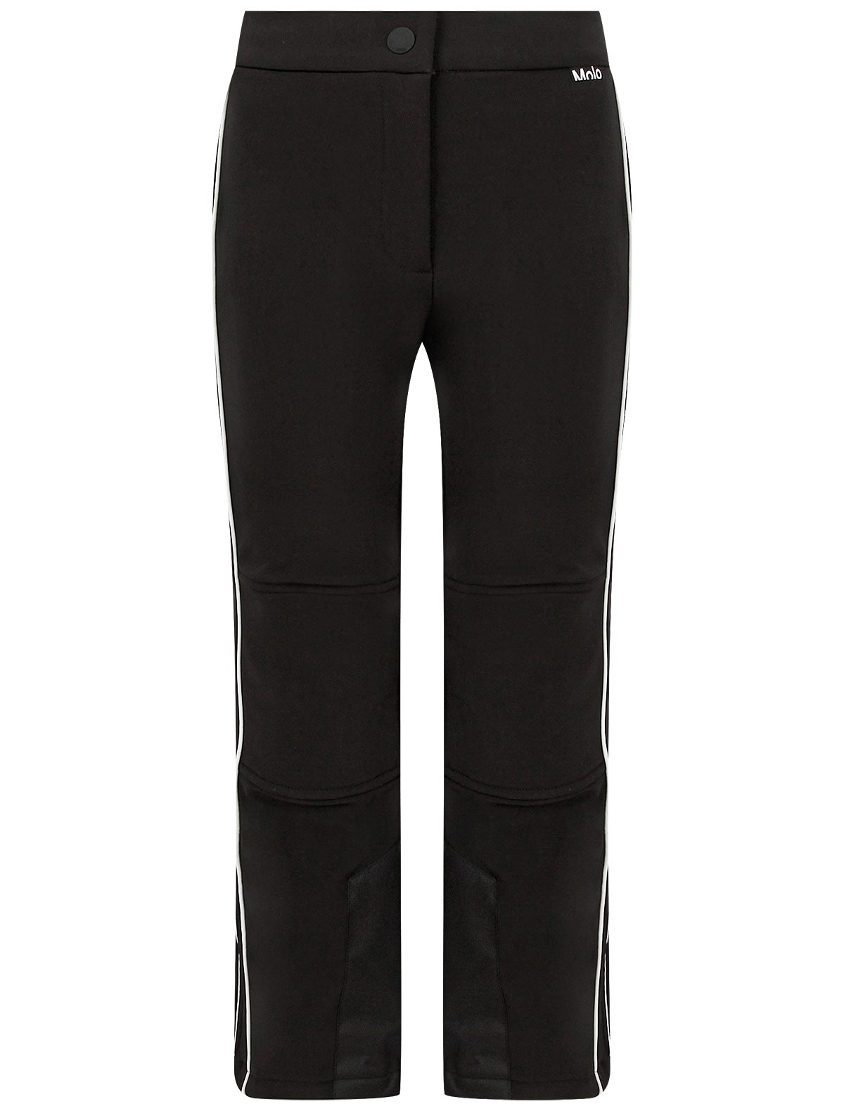 утепленные брюки с лампасами