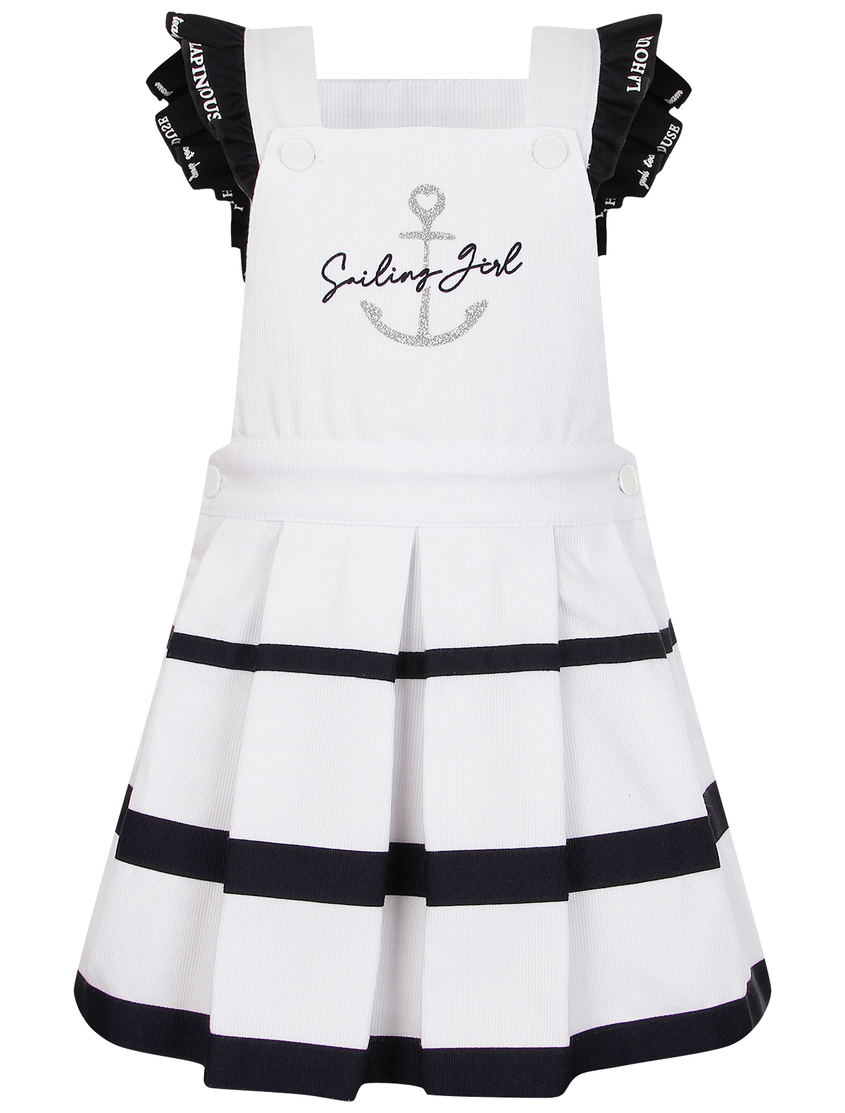 Платье Lapin House 2544981, цвет белый, размер 3 1054609372647 - фото 1