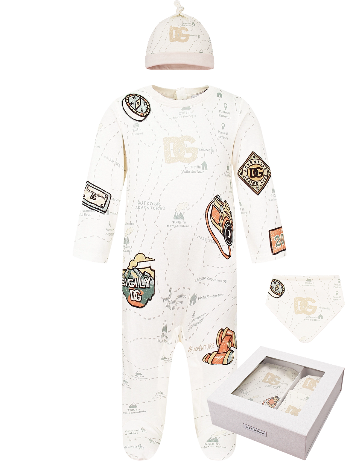 

Комплект из  шт. Dolce & Gabbana, Бежевый, 3081130