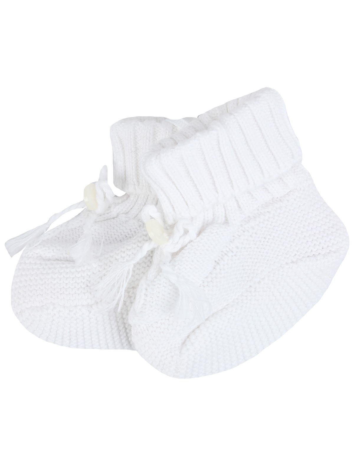 Белые носки-пинетки