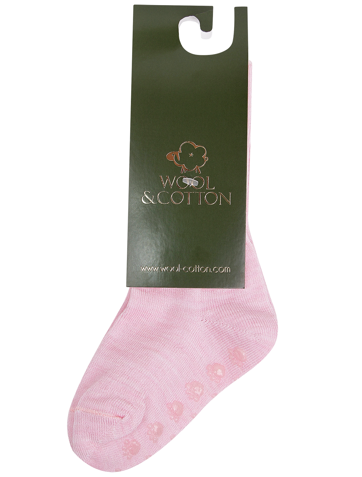 Носки WOOL &amp; COTTON розового цвета