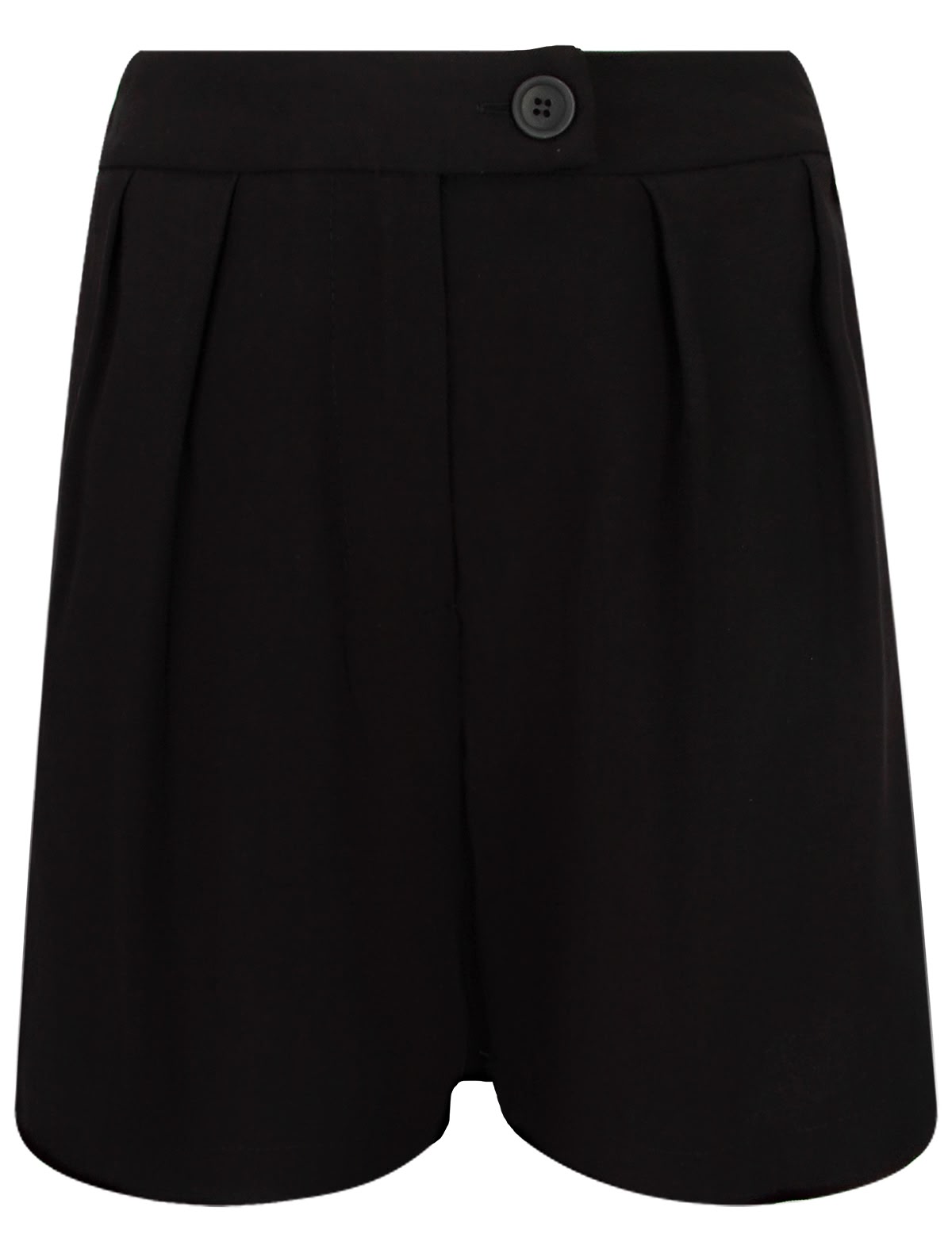 Чёрные шорты с защипами