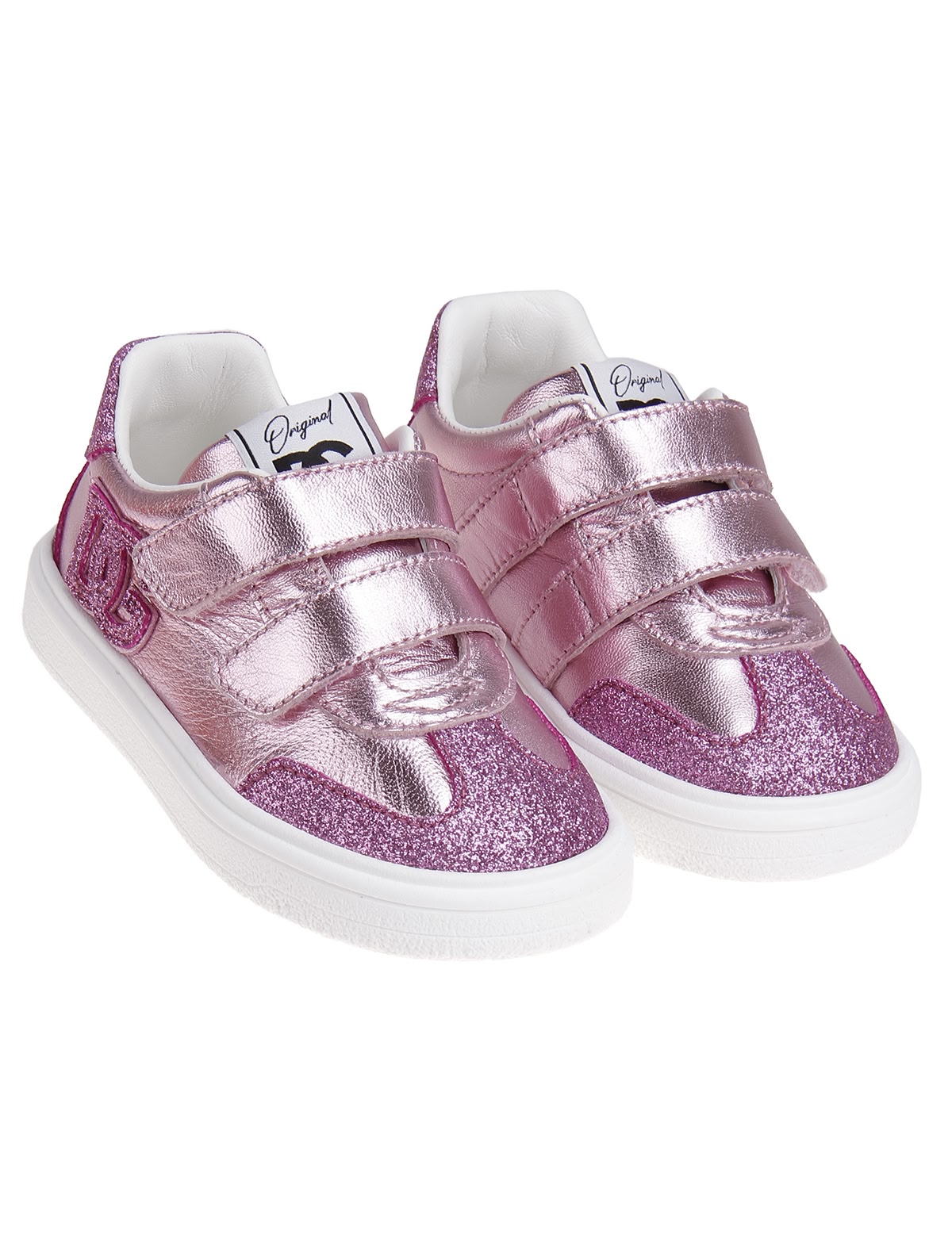 Кеды с глиттером