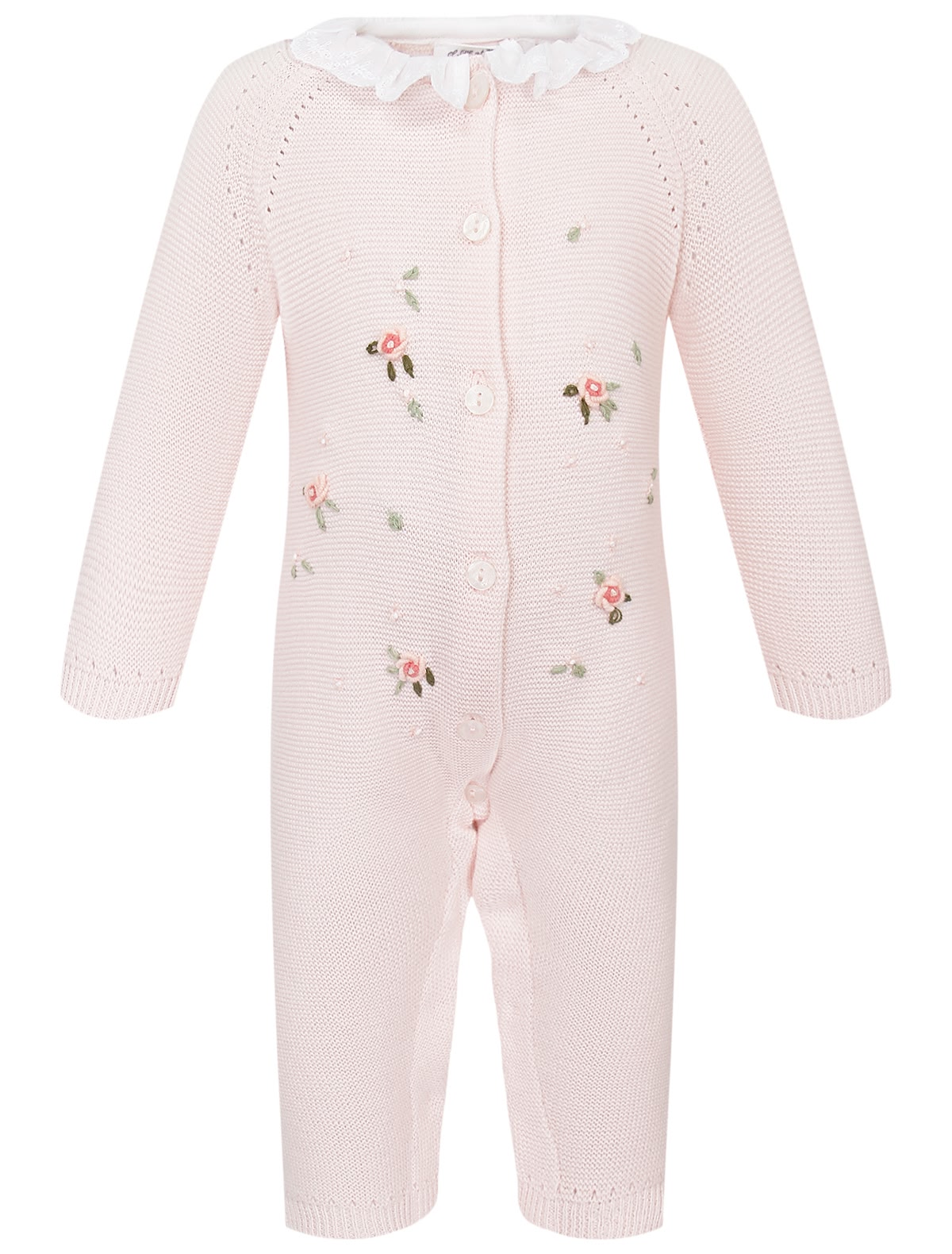 Хлопковый комбинезон с вышивкой