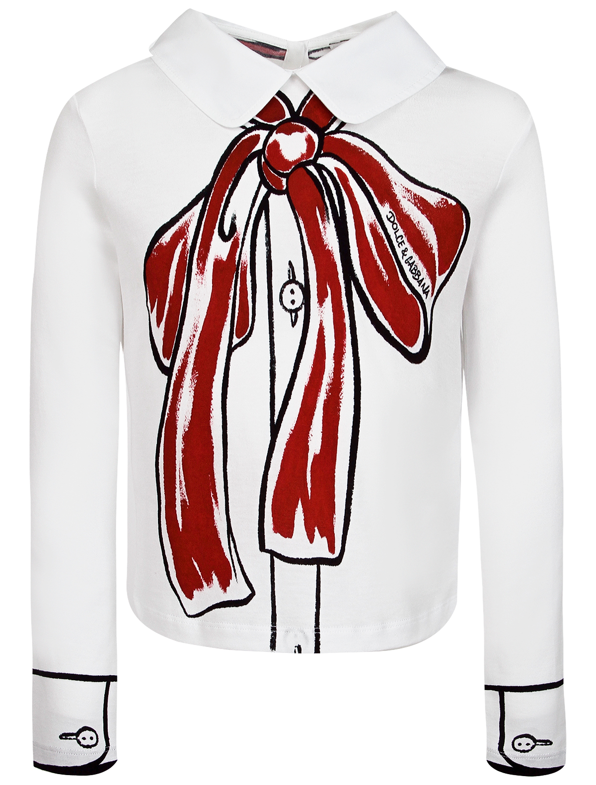 Блуза Dolce & Gabbana 2612522, цвет белый, размер 6