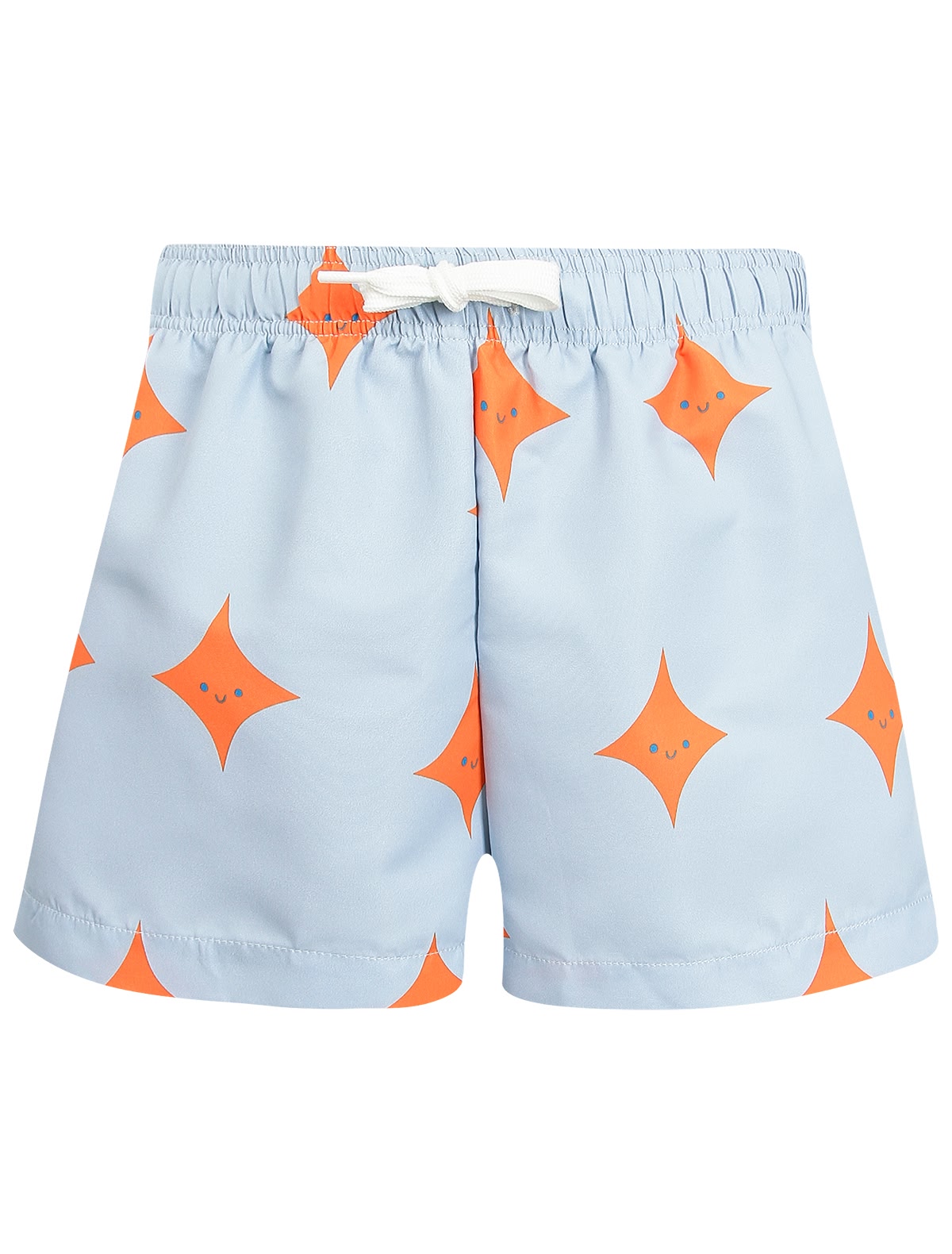 Пляжные шорты с принтом ромбы