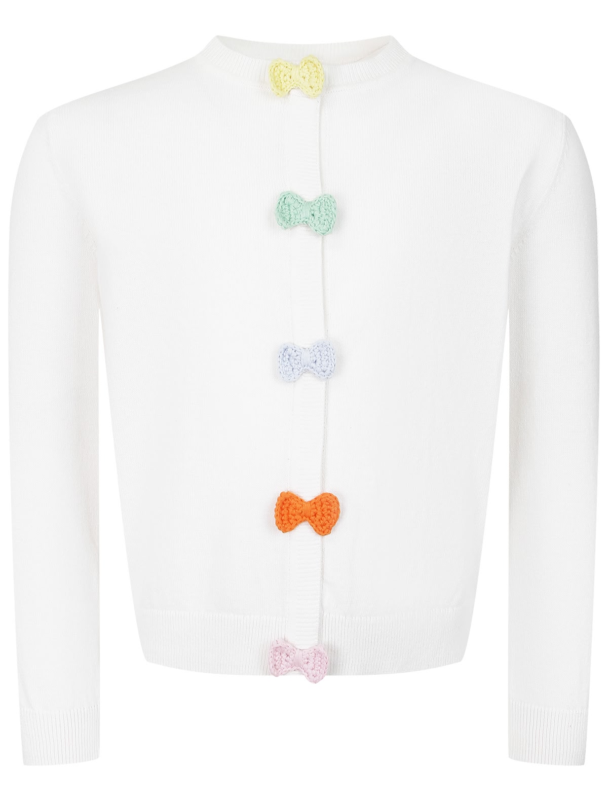 Кардиган с объёмными бантиками