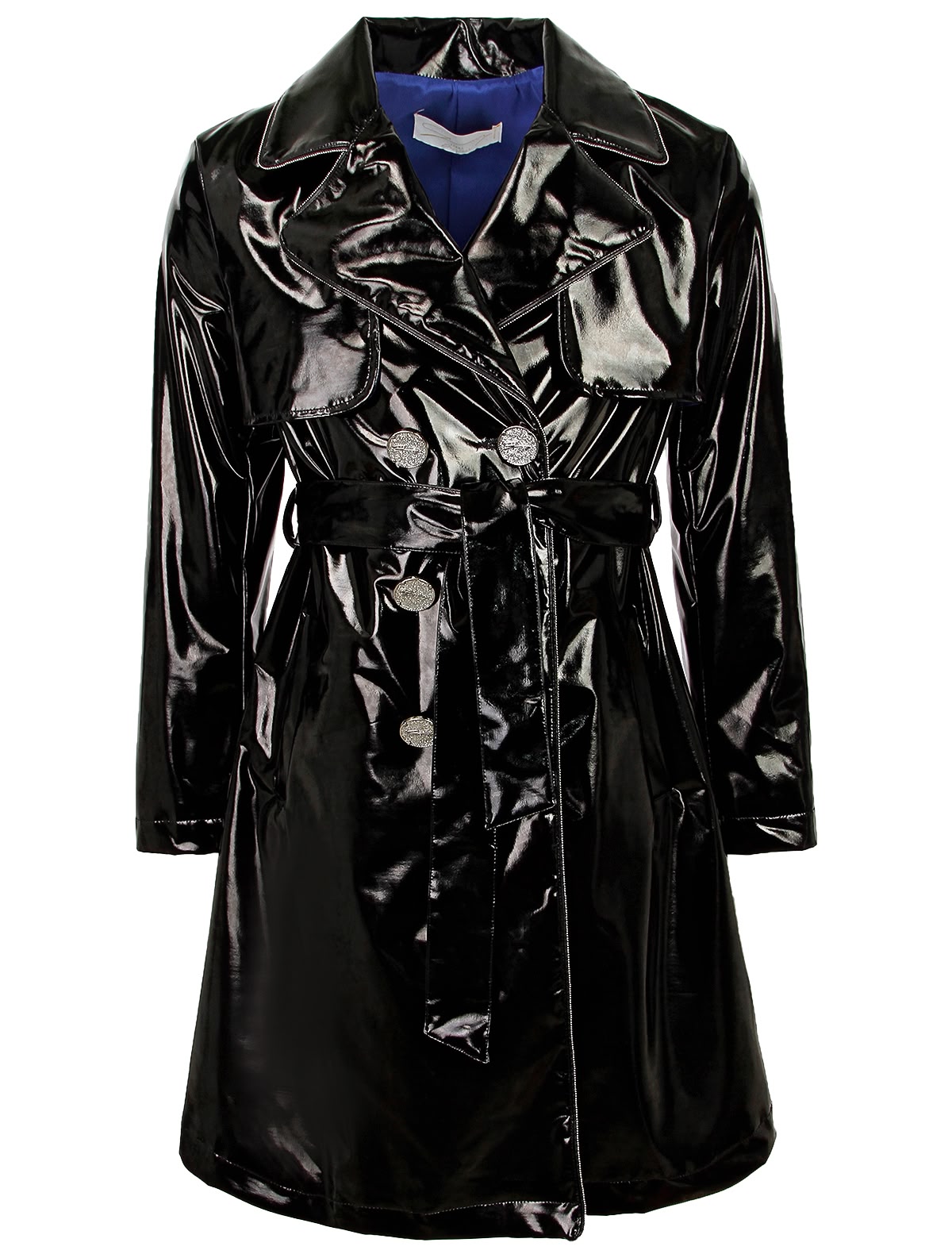 Глянцевый плащ