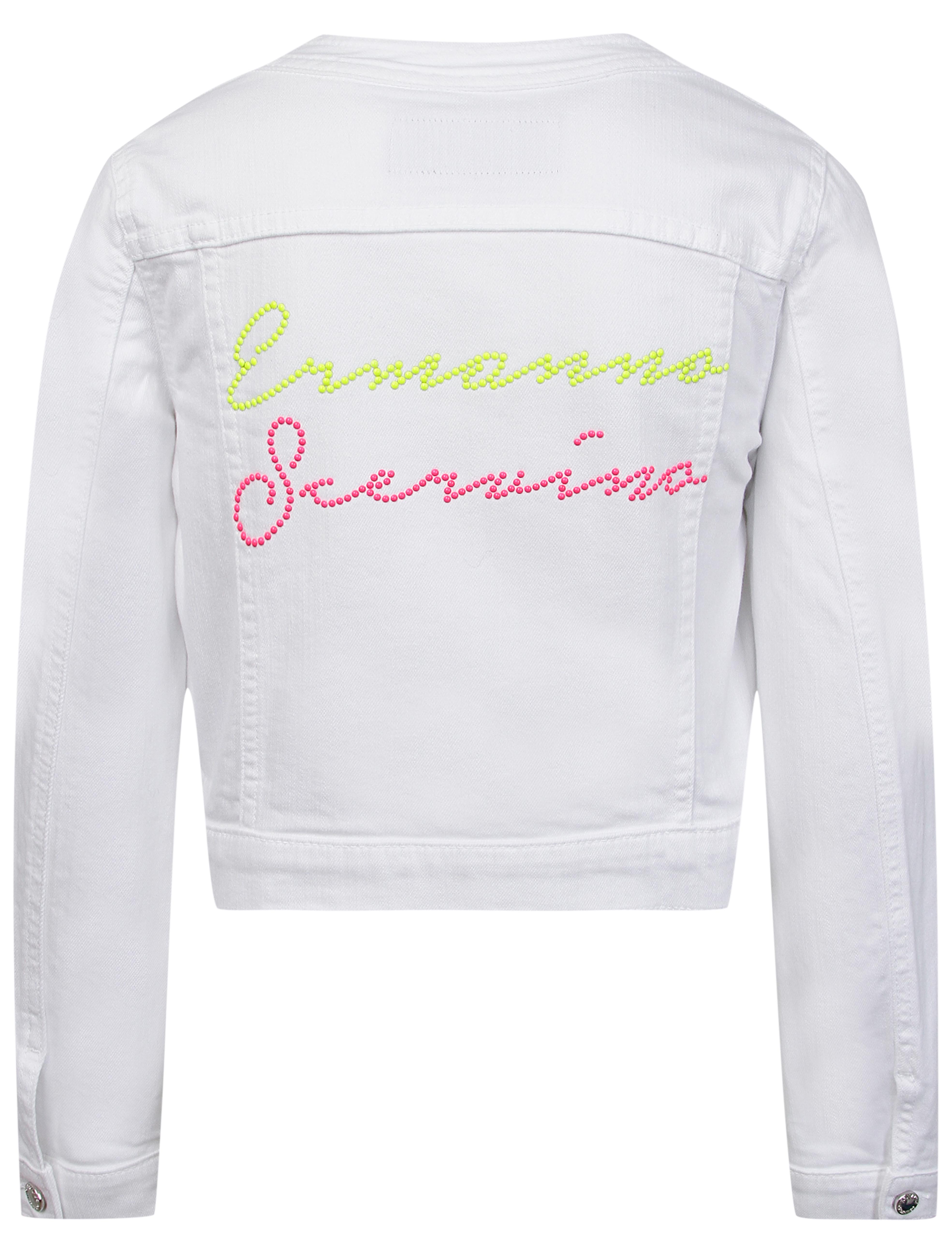 Куртка Ermanno Scervino 2198290, цвет белый, размер 6 1074509072324 - фото 2