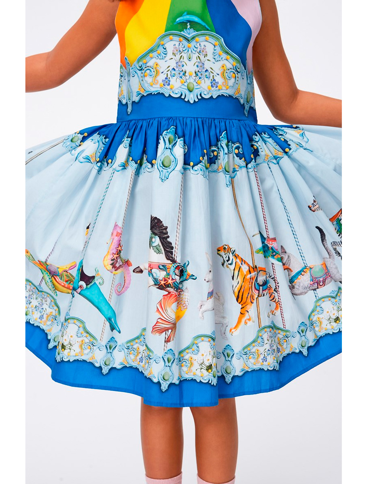 Платье MOLO 2664739, цвет разноцветный, размер 2 1054609410356 - фото 2