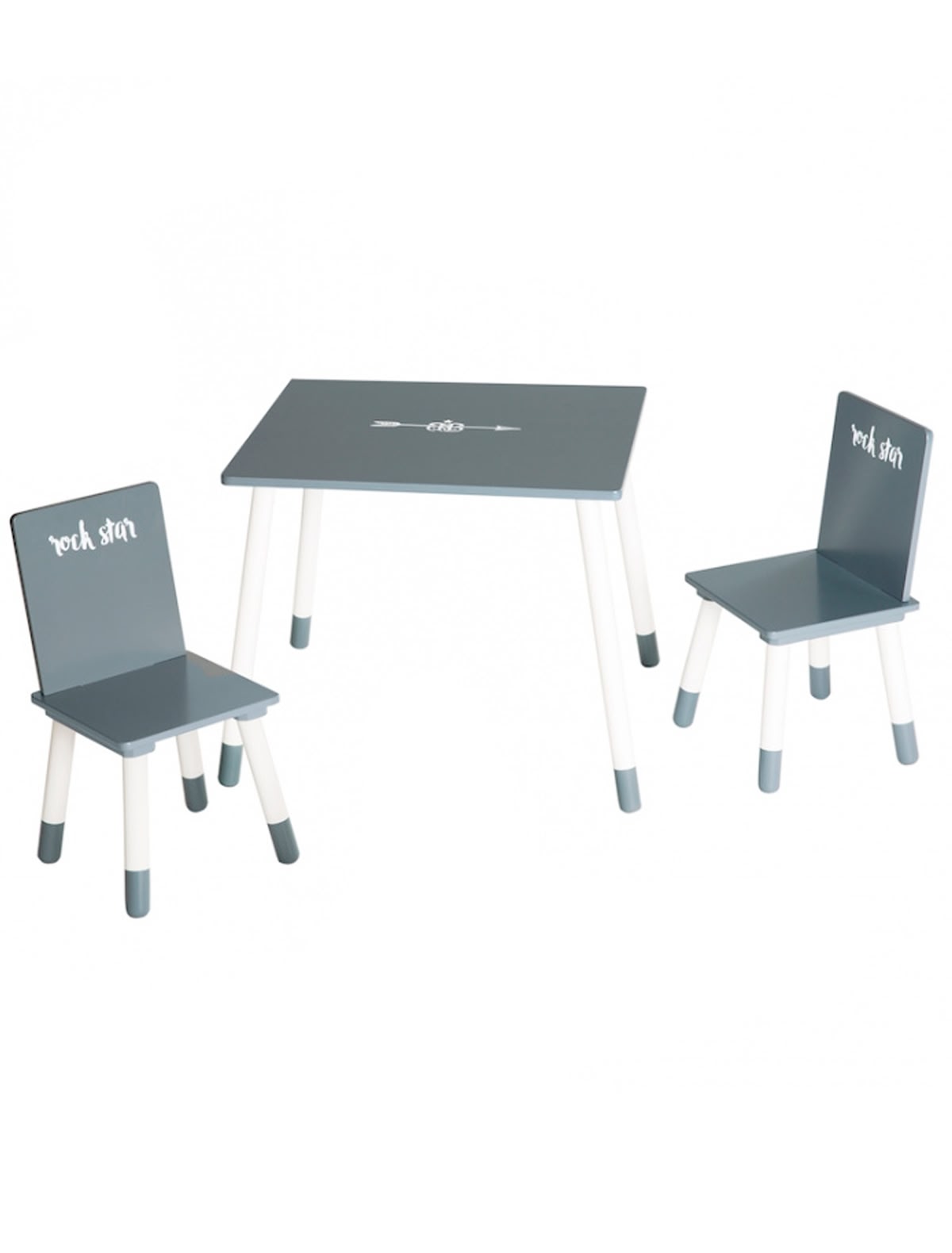 Комплект детской мебели Rock Star Baby: стол + 2 стульчика