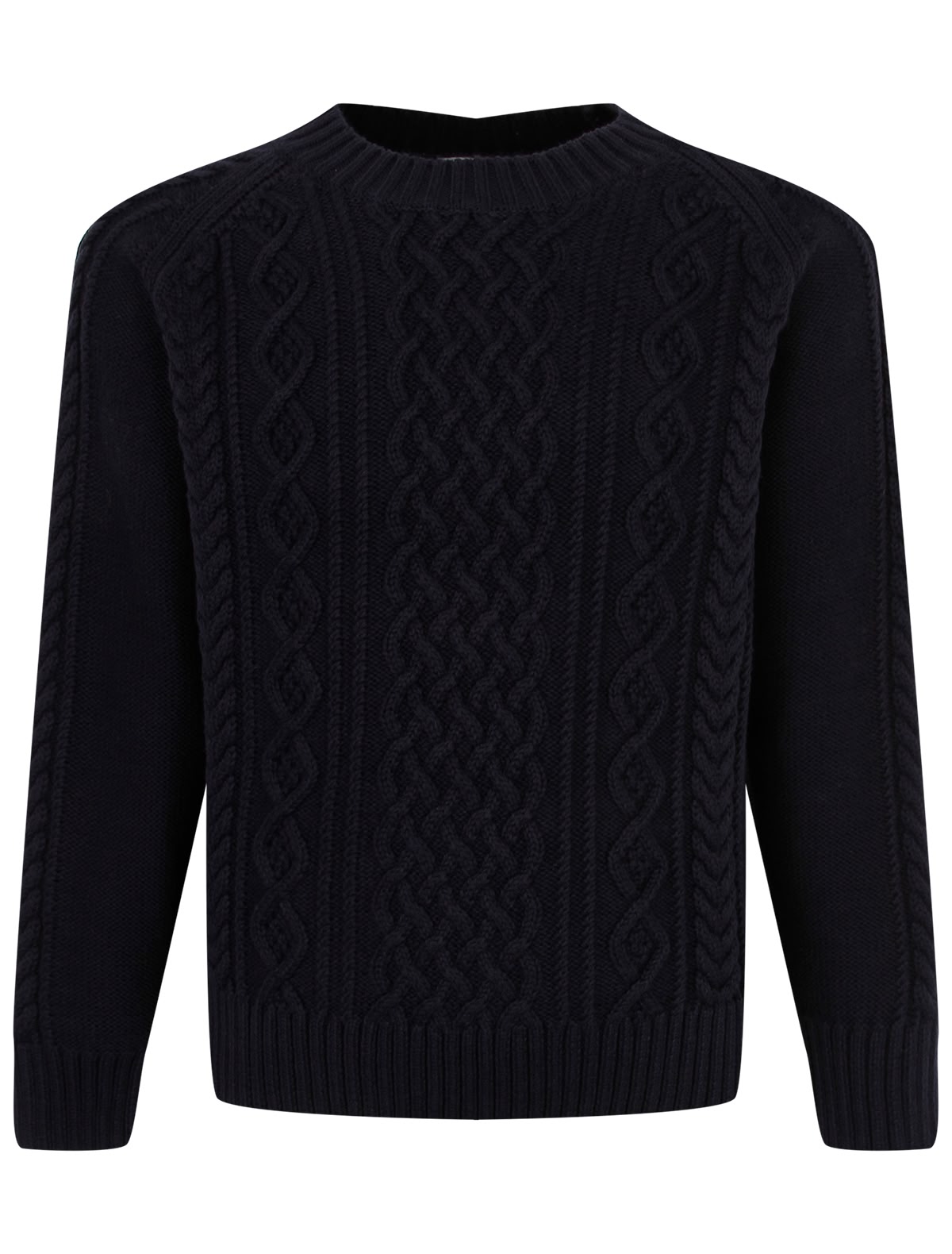 Джемпер с вывязанным узором