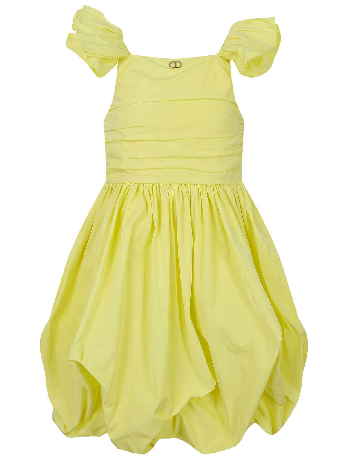 Платье TWINSET желтого цвета