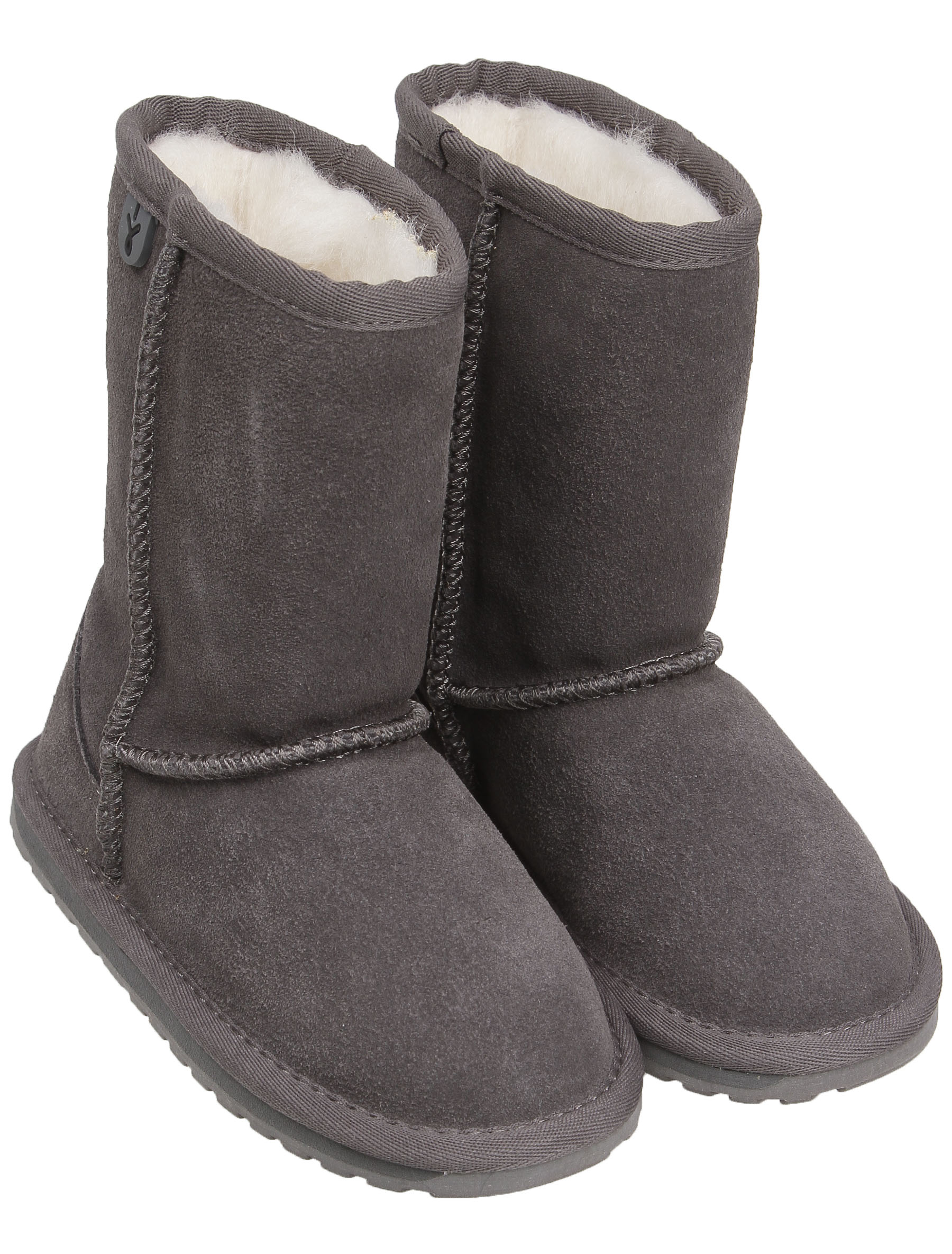 Полусапоги из замши с нескользящей подошвой