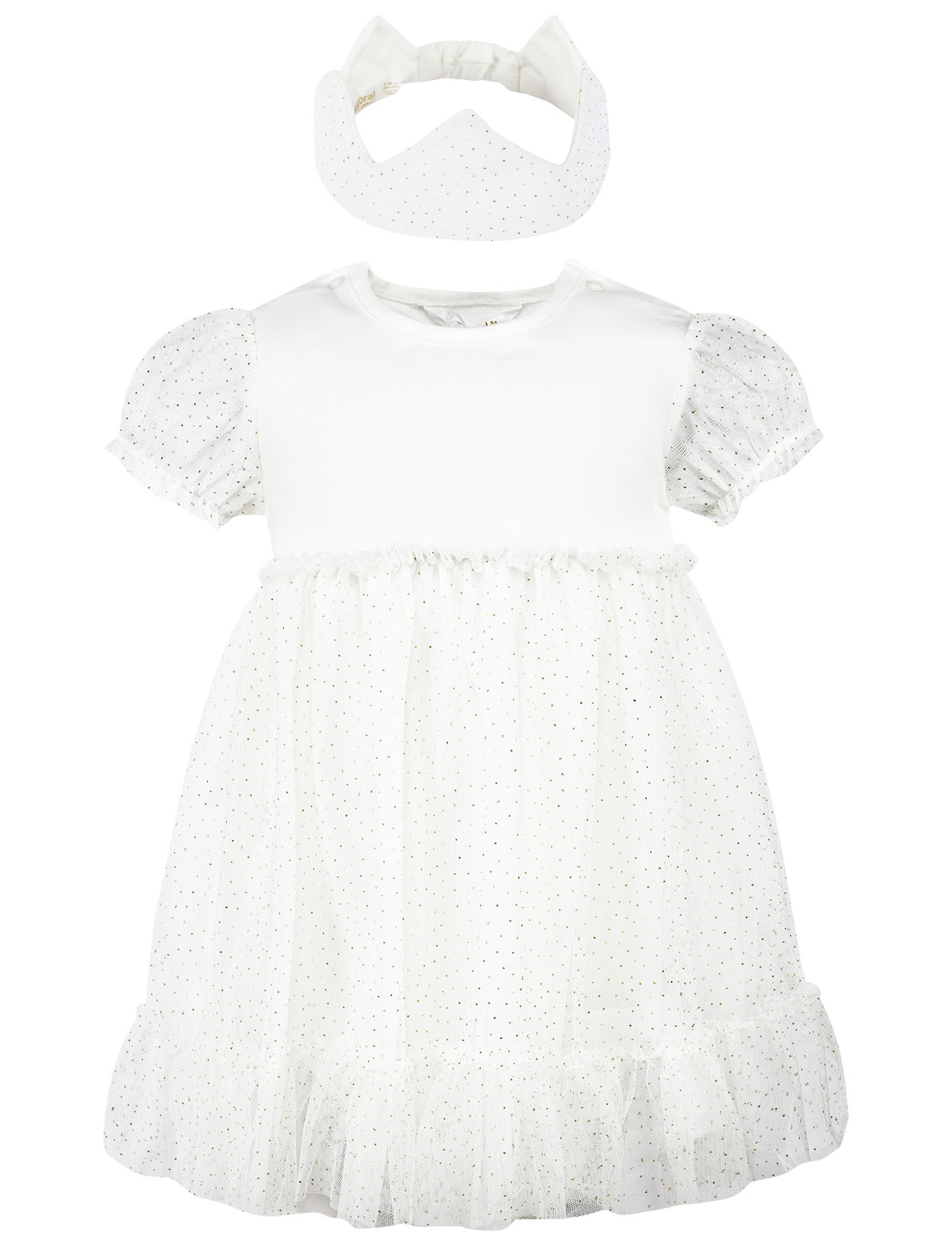 Платье с повязкой-короной