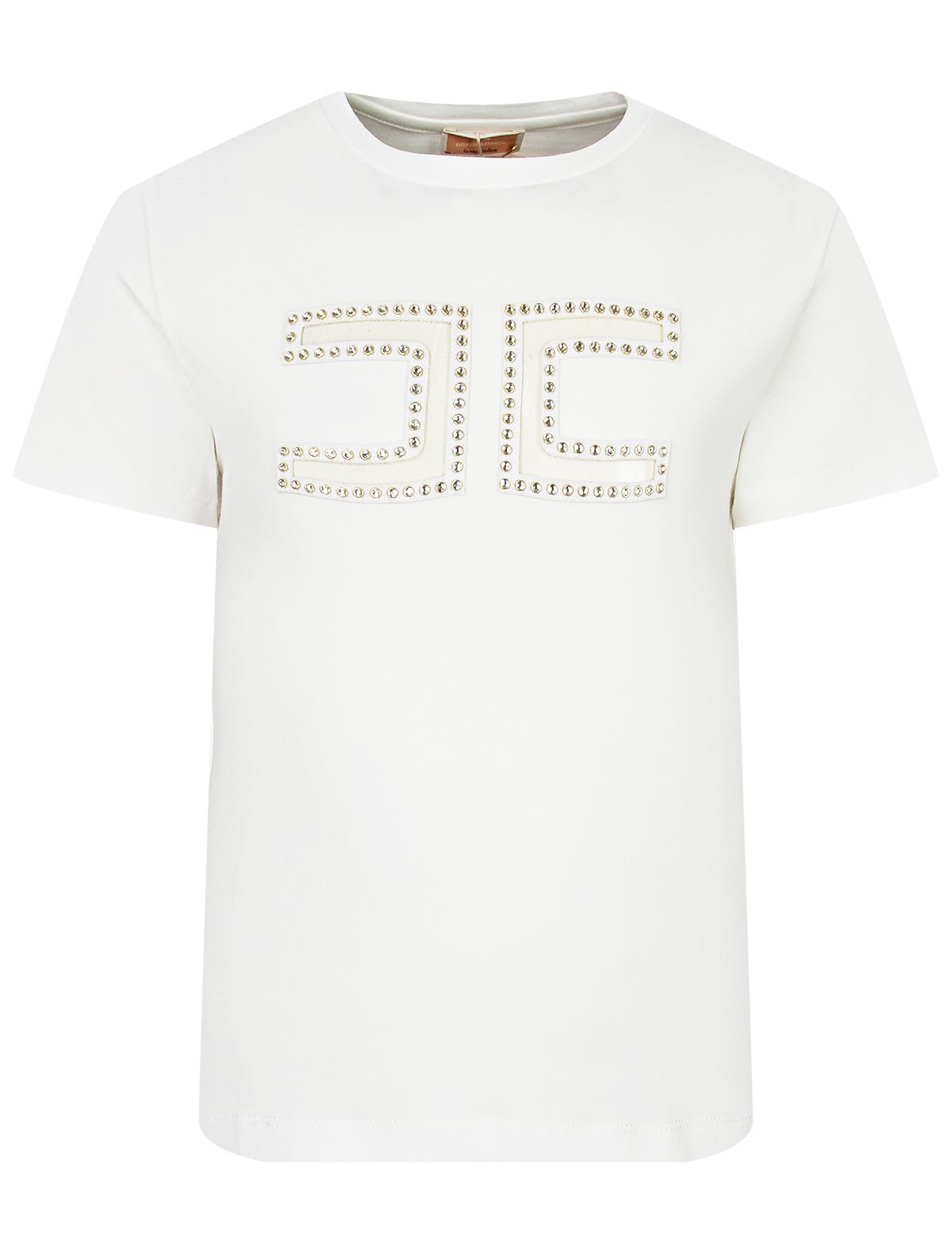 Белая футболка с логотипом