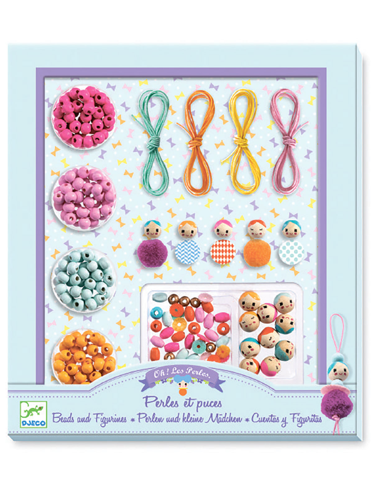 Набор для творчества Сделай сам Бусины и фигурки