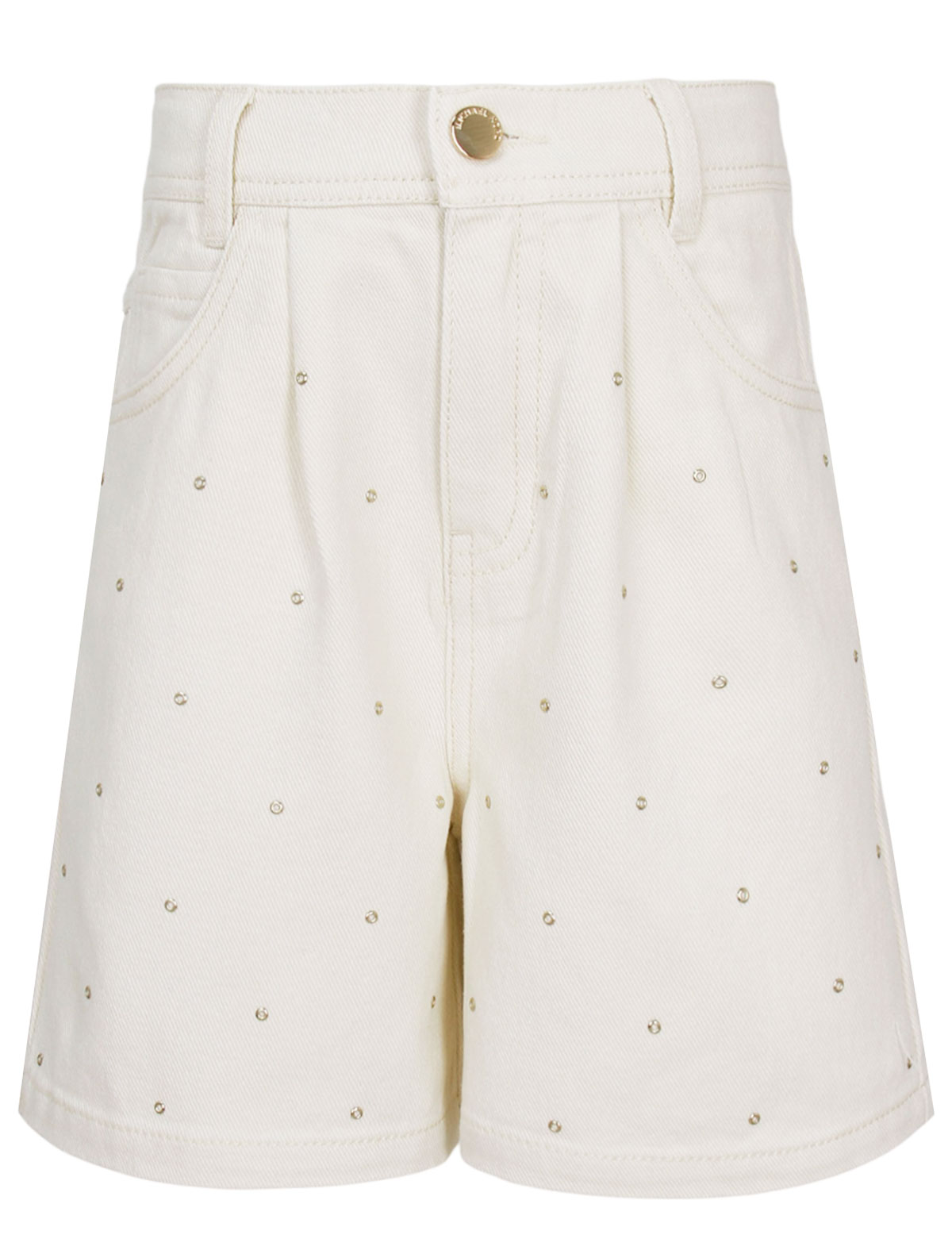 Шорты со стразами