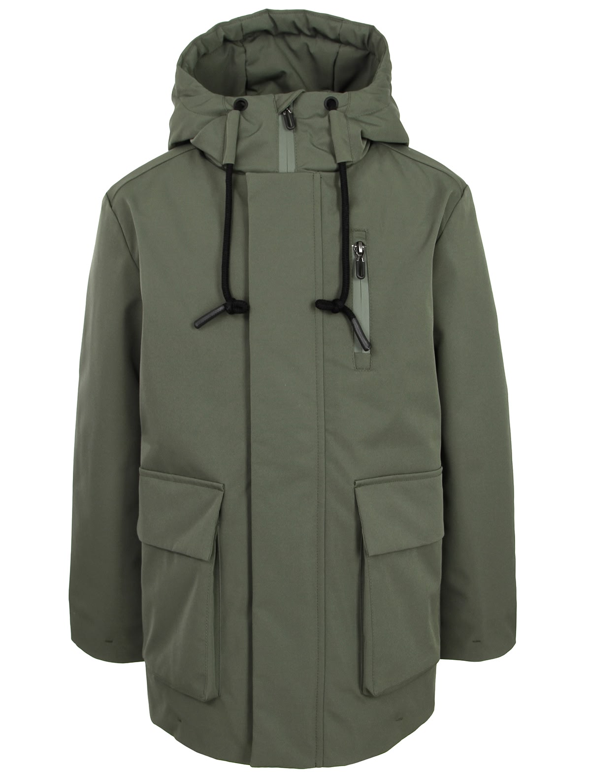 Парка цвета хаки