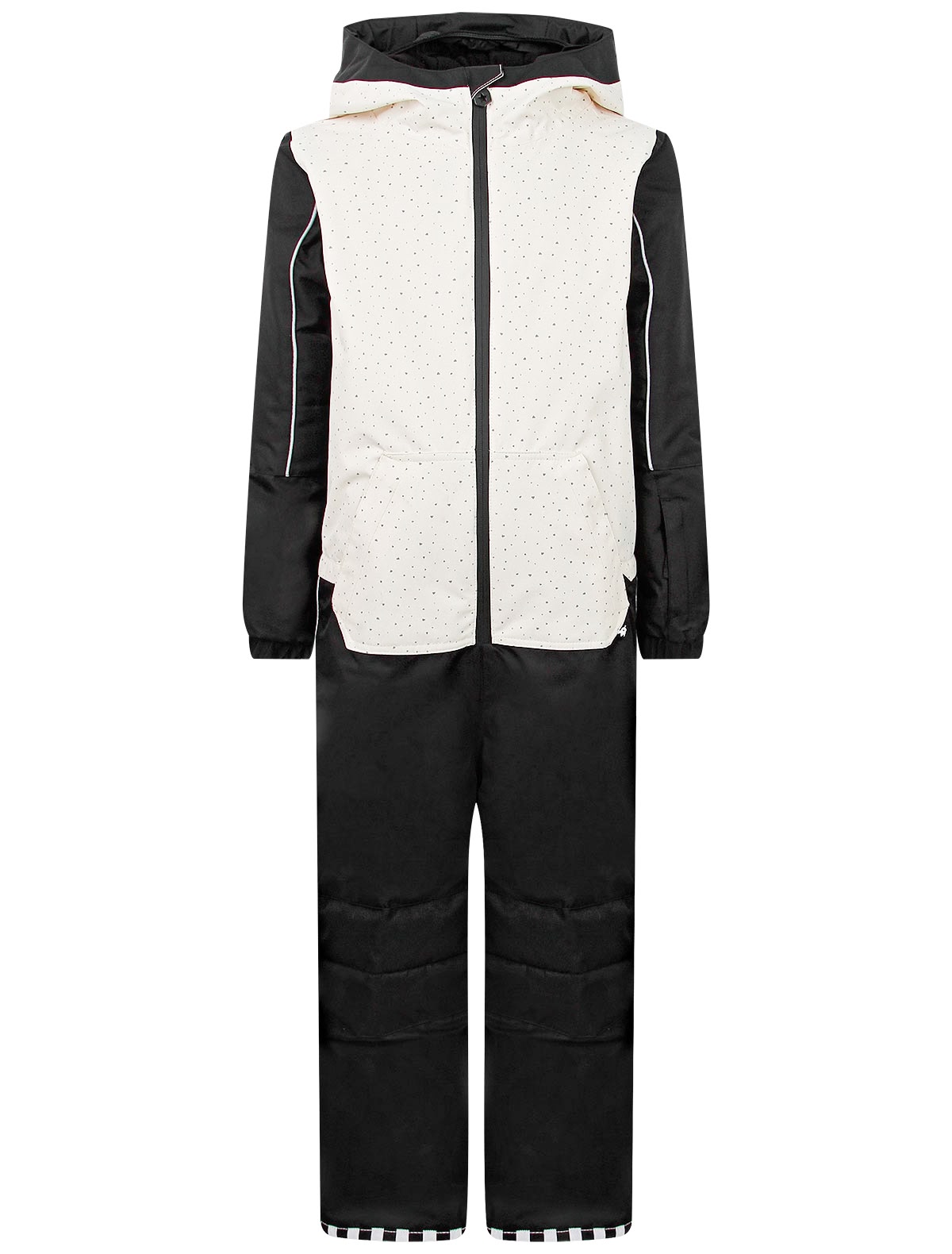 утепленный комбинезон с дизайном панда