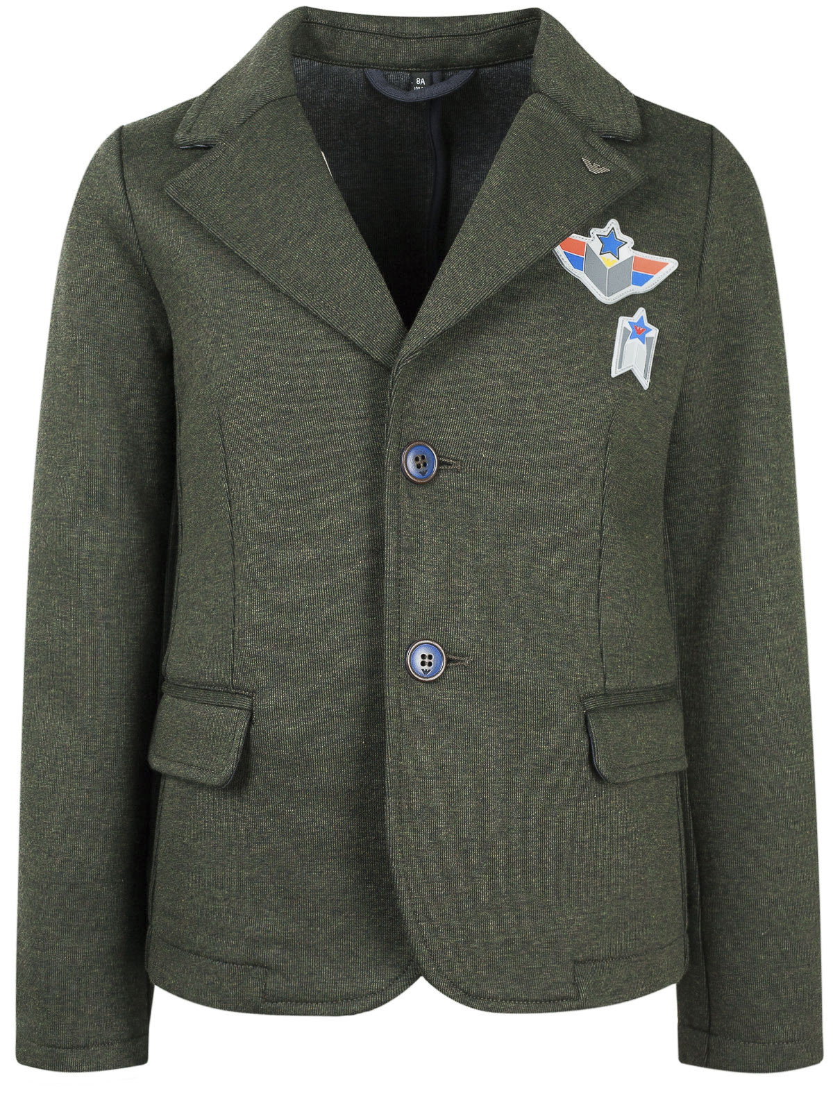 Пиджак Armani Junior 1900149, цвет зеленый, размер 11