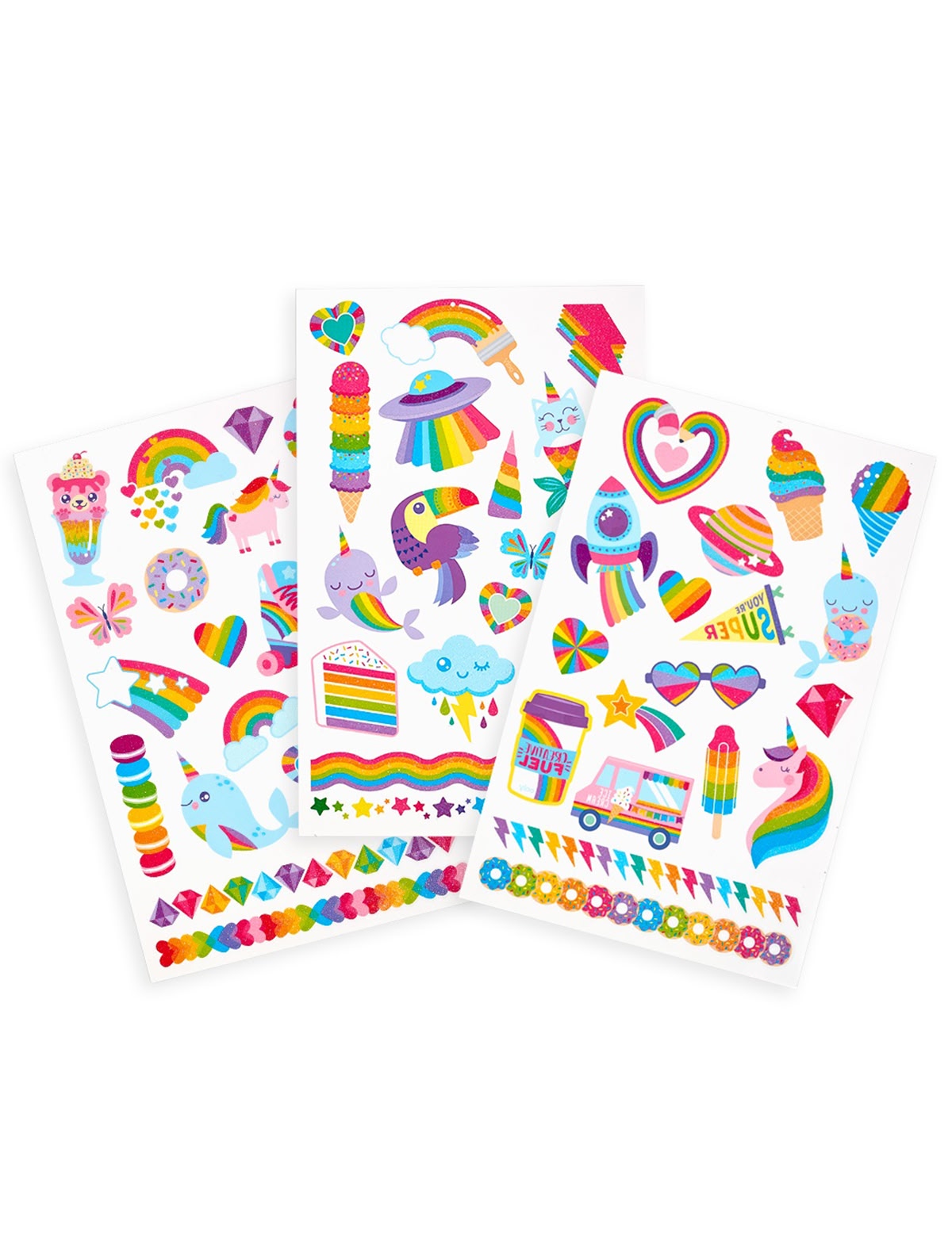 Переводные татуировки "За радугой"