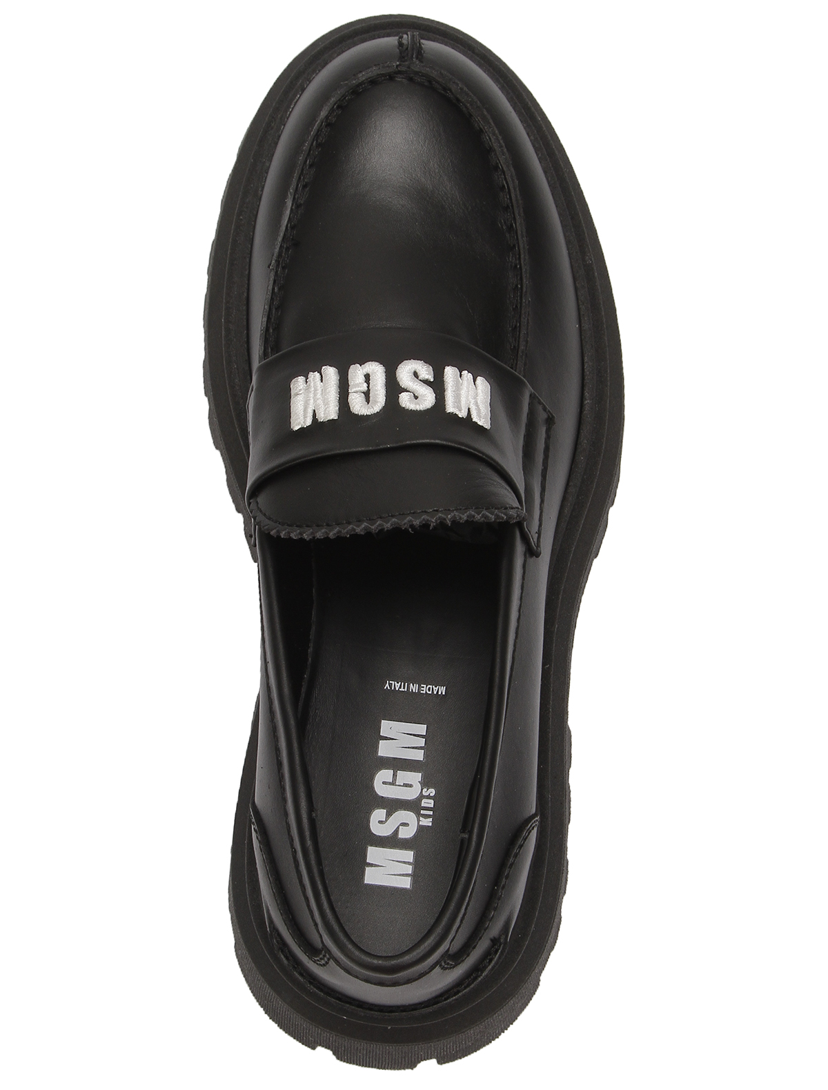 Туфли MSGM 2501796, цвет черный, размер 39 2014509282759 - фото 5
