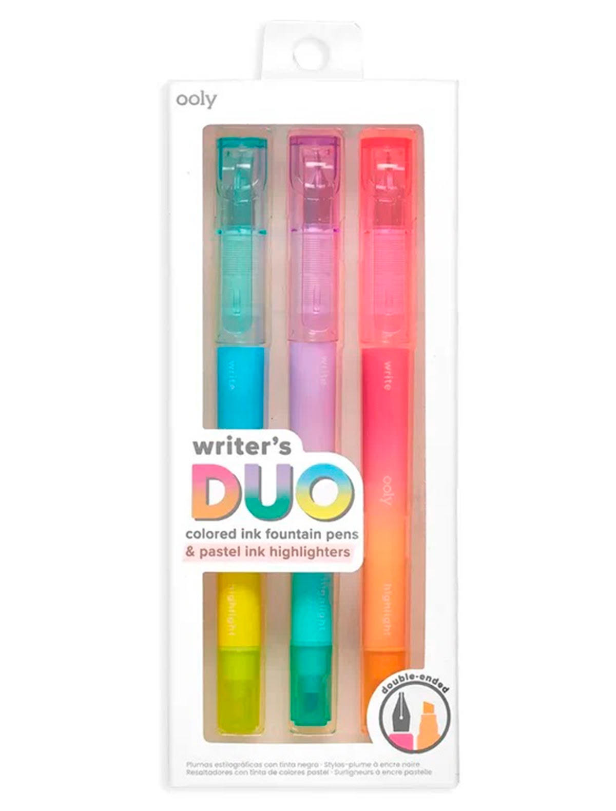 Набор 2в1: перьевая ручка и фломастер, 3шт