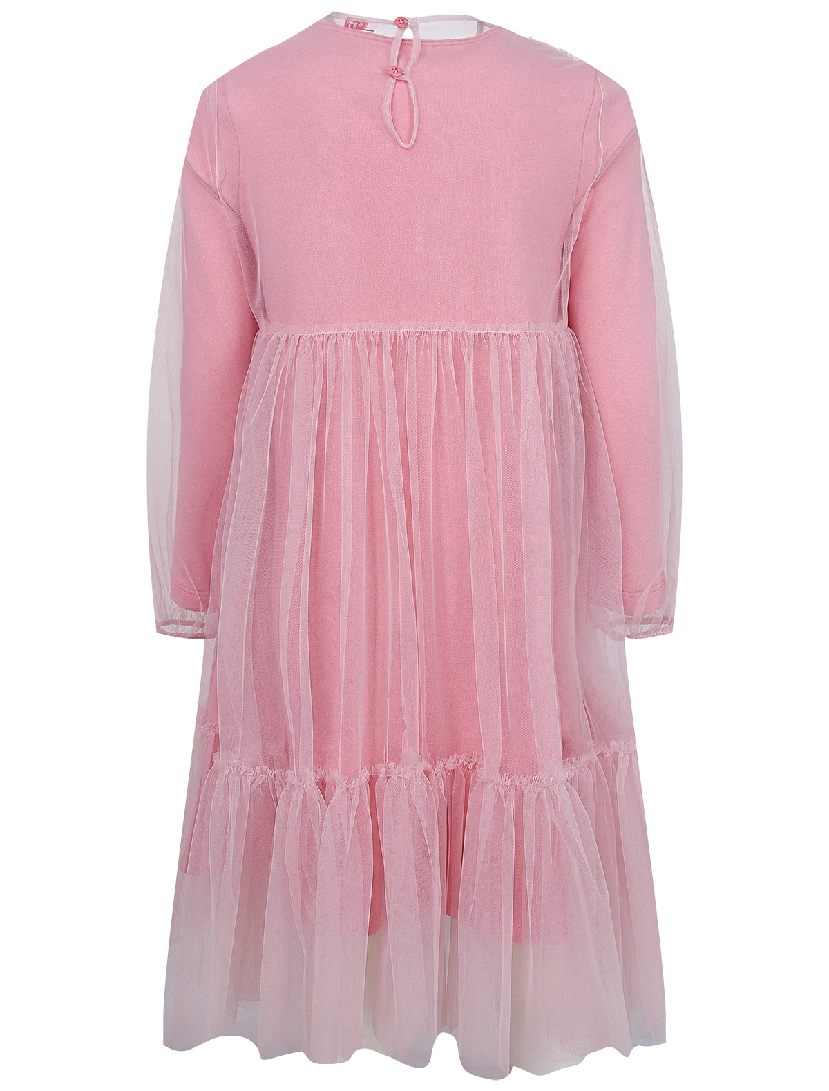 Платье Il Gufo 2234151, цвет розовый, размер 2 1054509088143 - фото 3