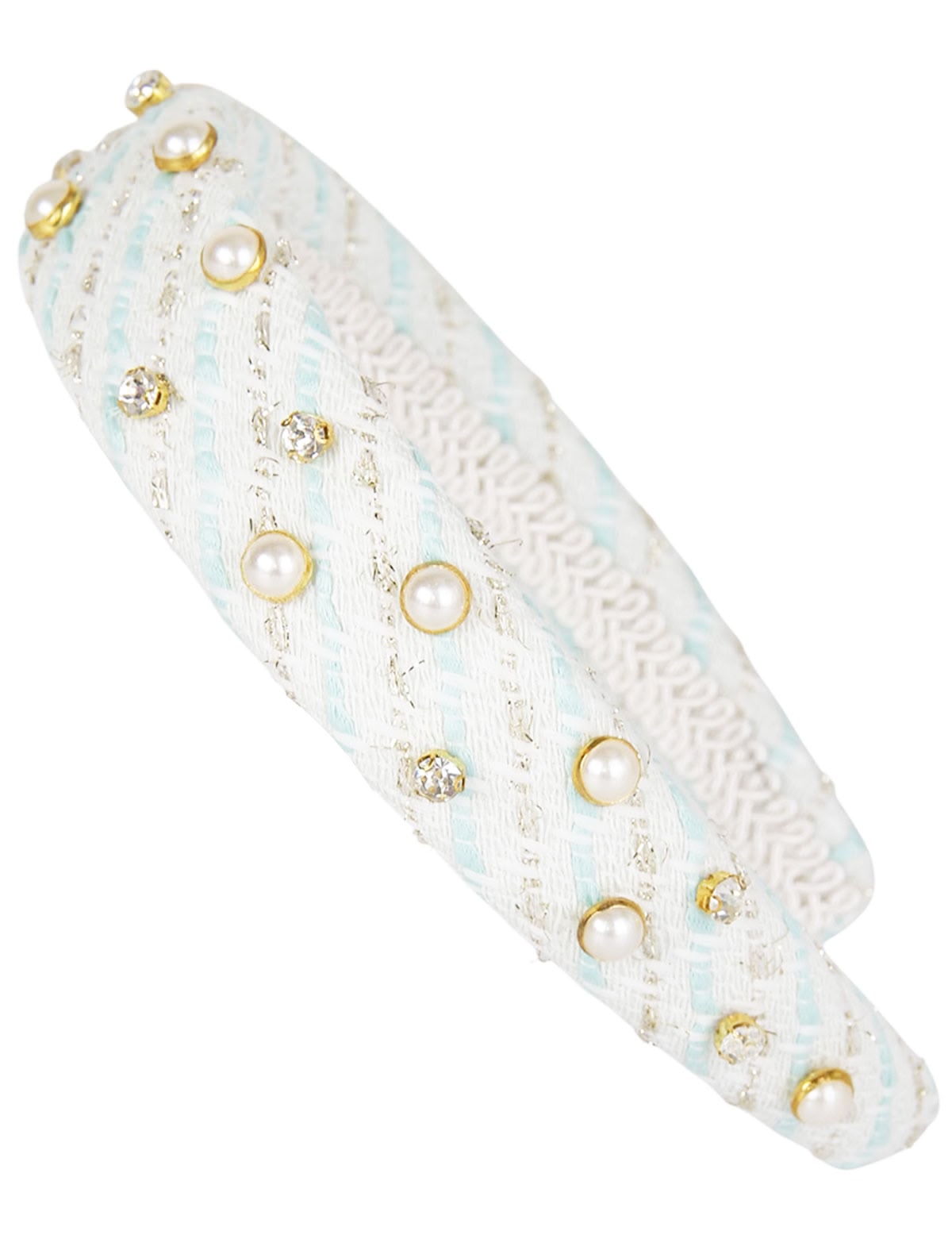 Ободок с бусинами