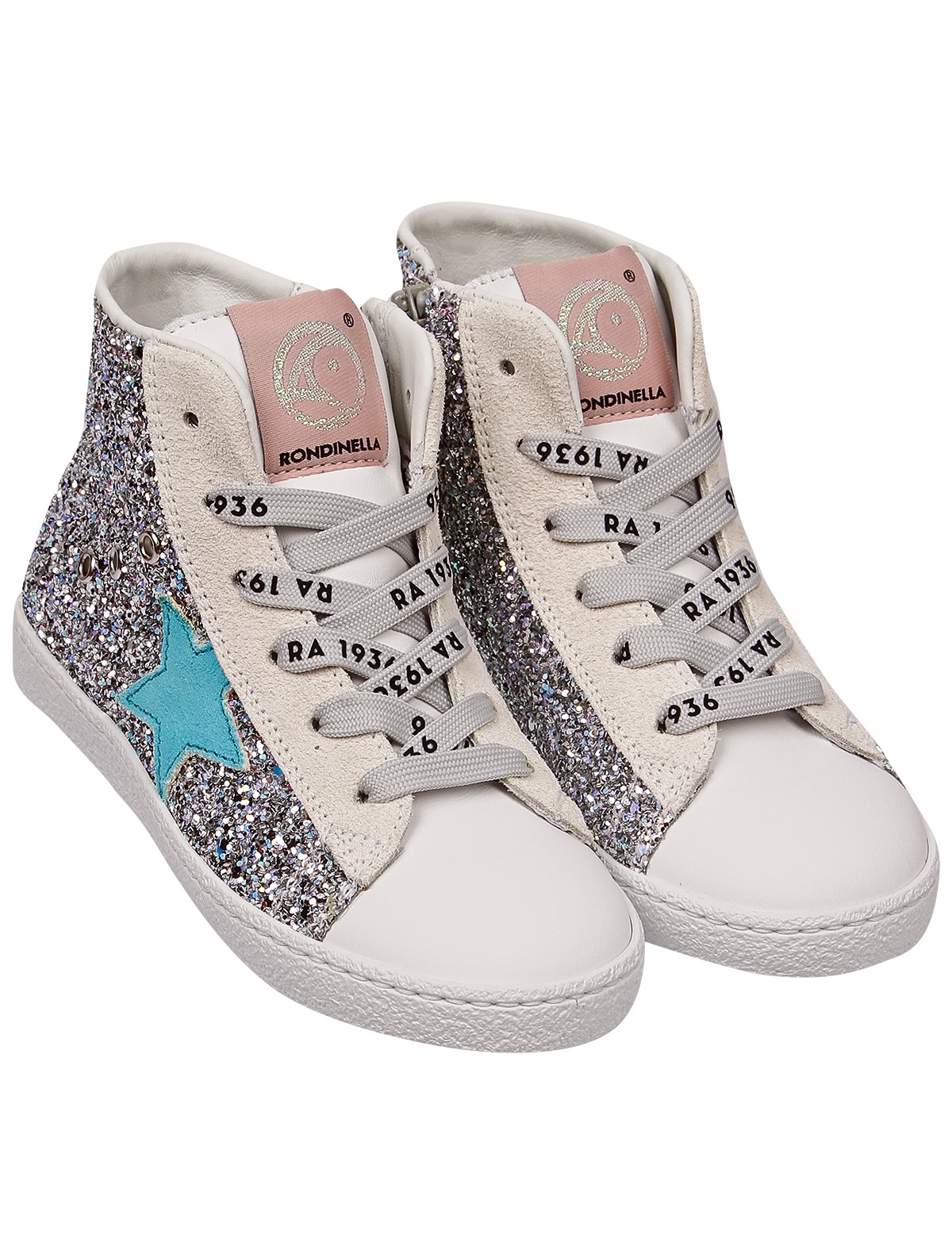 Кеды с глиттером