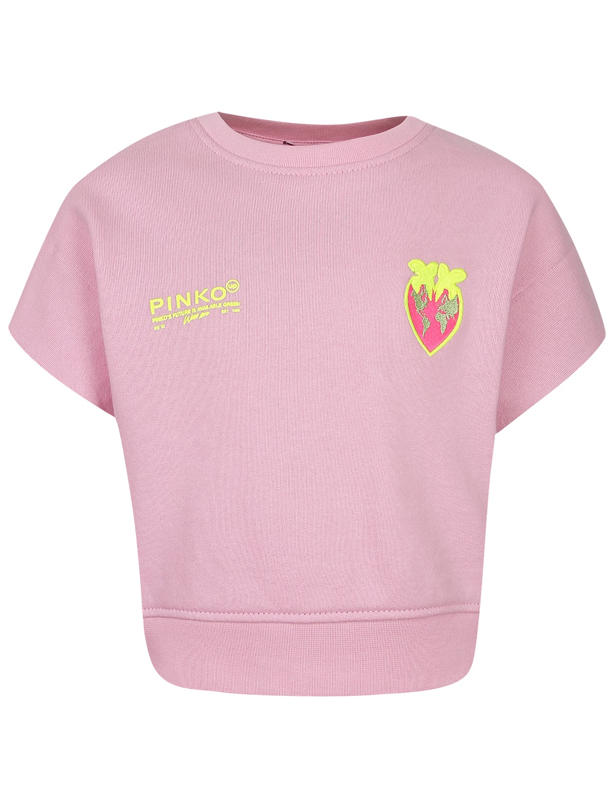 Свитшот с коротким рукавом