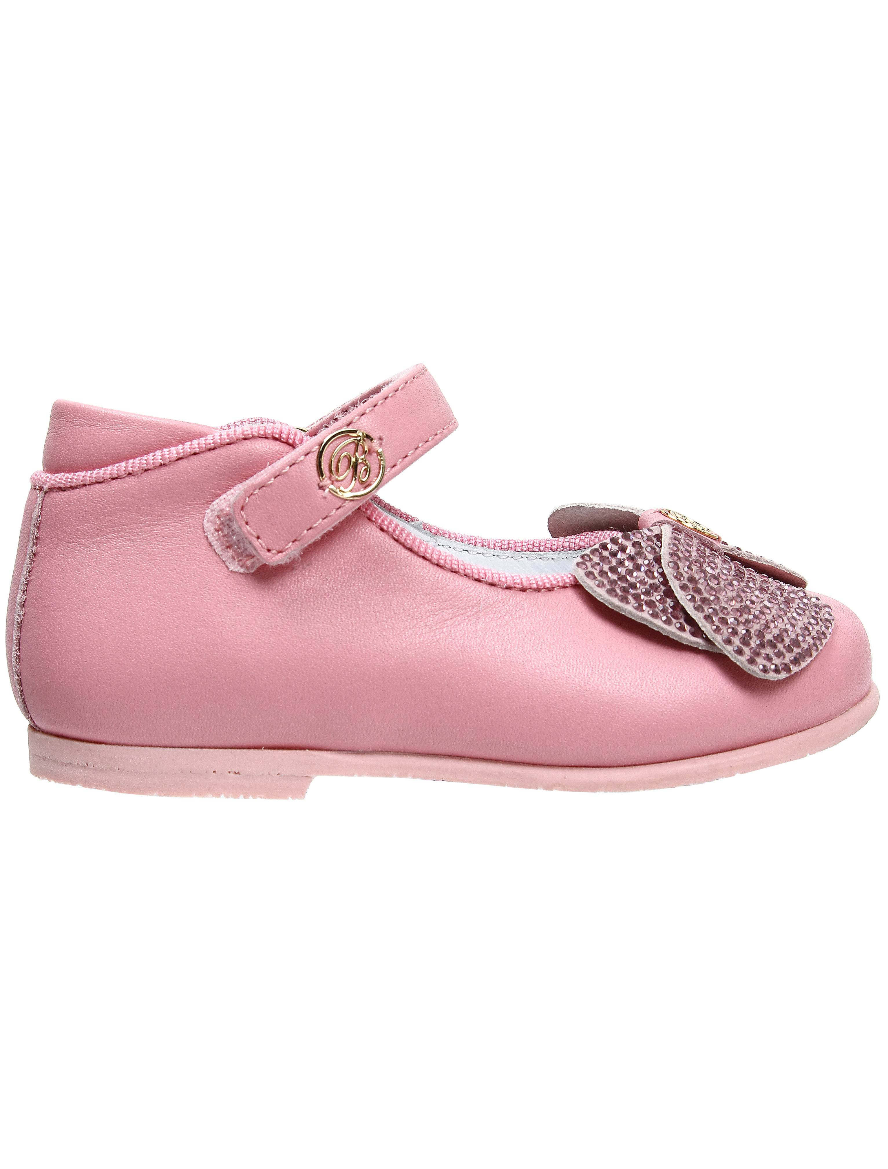 Туфли Miss Blumarine 1914121, цвет розовый, размер 21 2012609870043 - фото 2