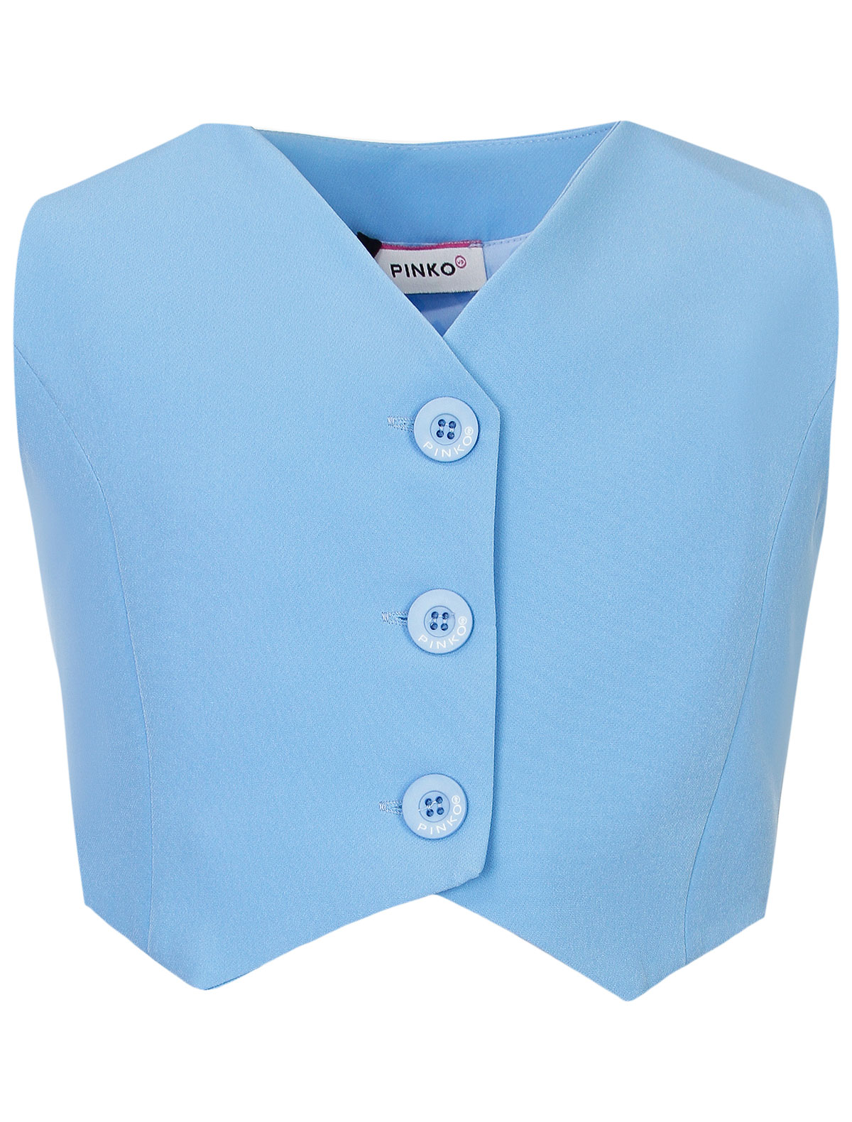 Голубой жилет