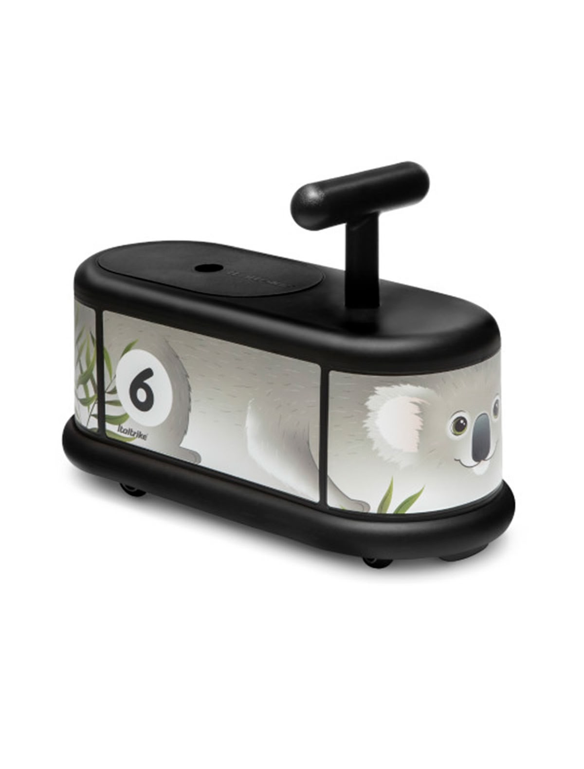 

Машинка-транспорт детская ITALTRIKE, Черный, 2772373