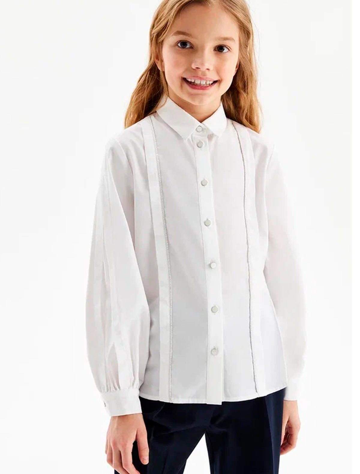 Блуза SILVER SPOON 2456922, цвет белый, размер 7 1034509280884 - фото 2