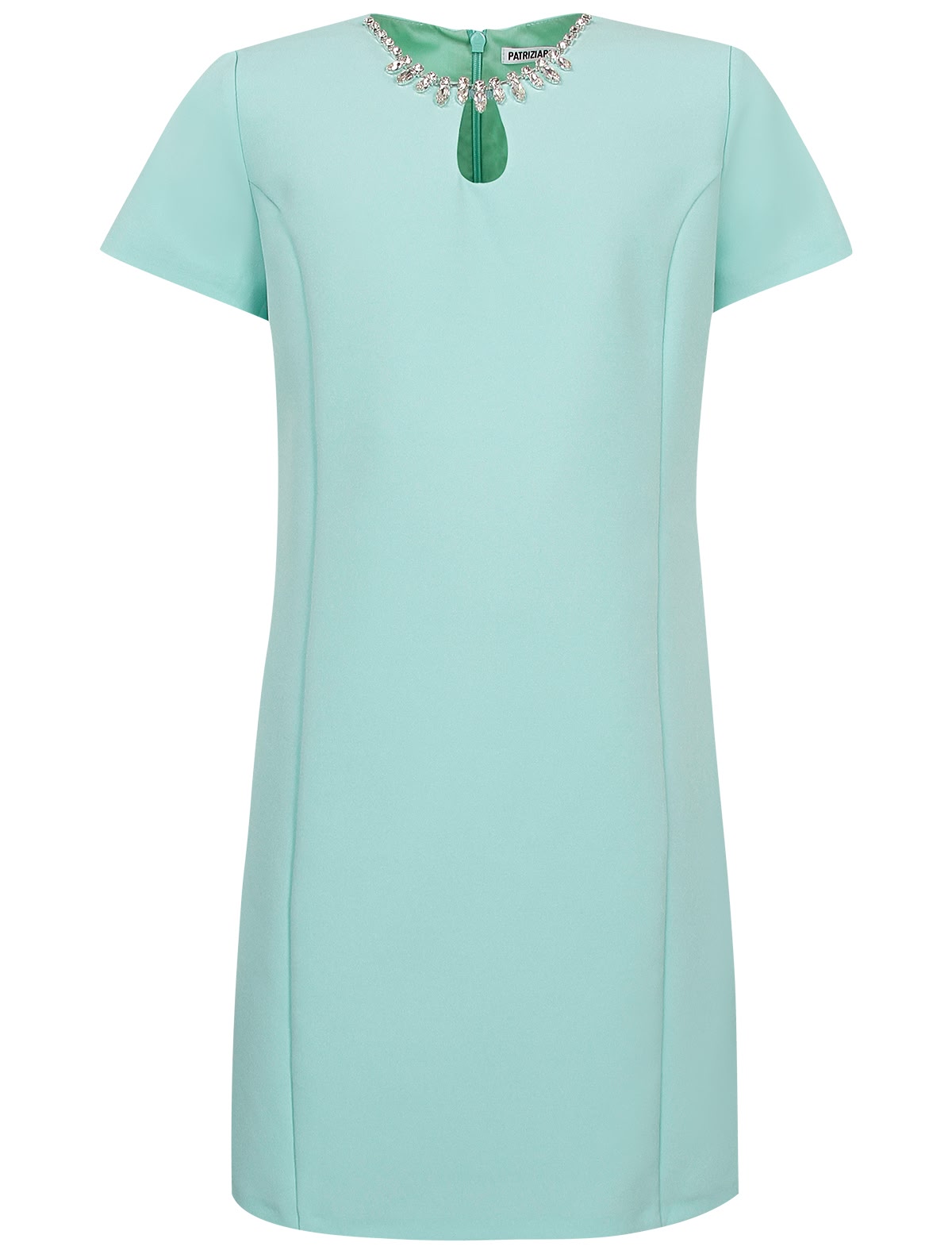 Бирюзовое платье