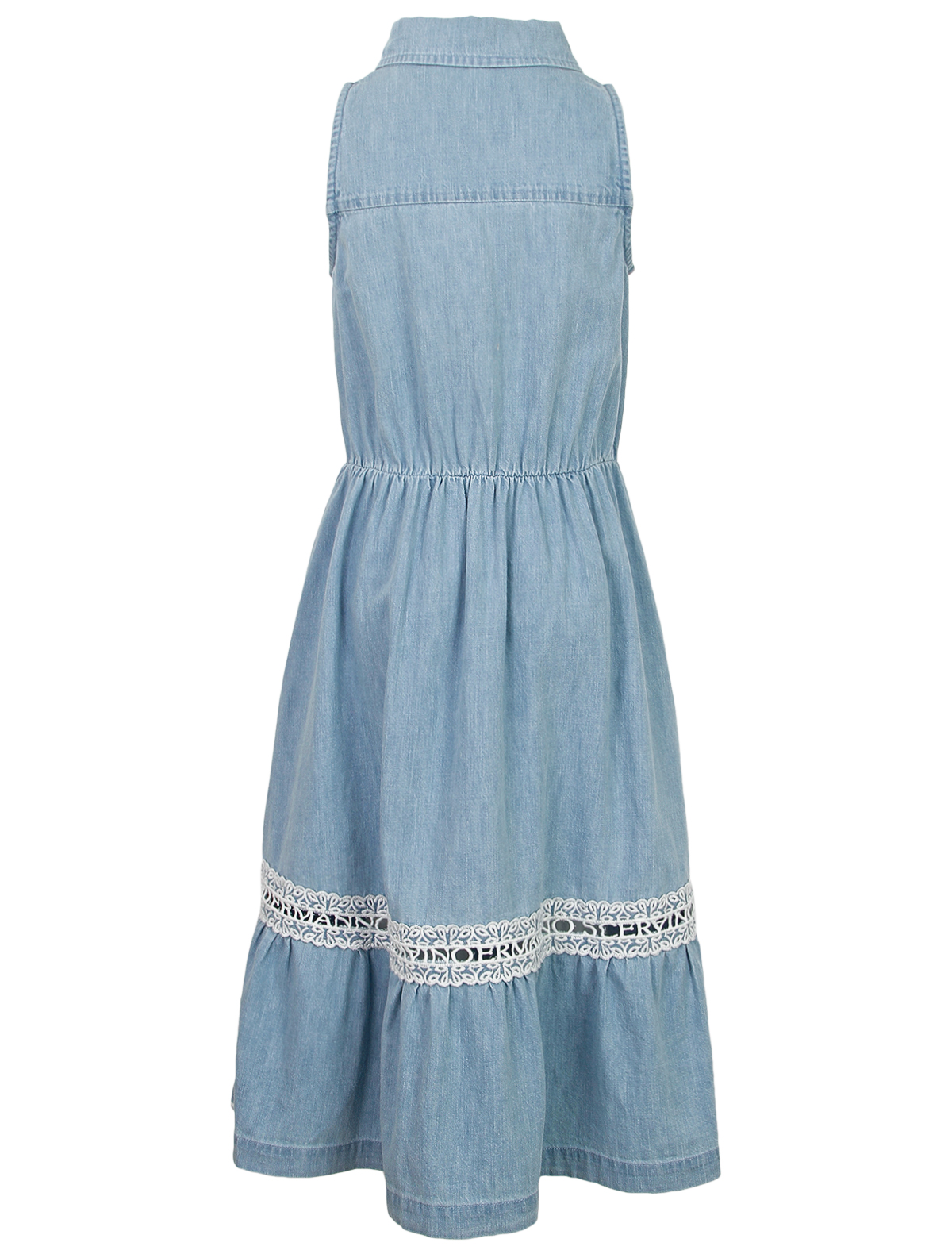 Платье Ermanno Scervino 2671930, цвет голубой, размер 7 1054609414941 - фото 3