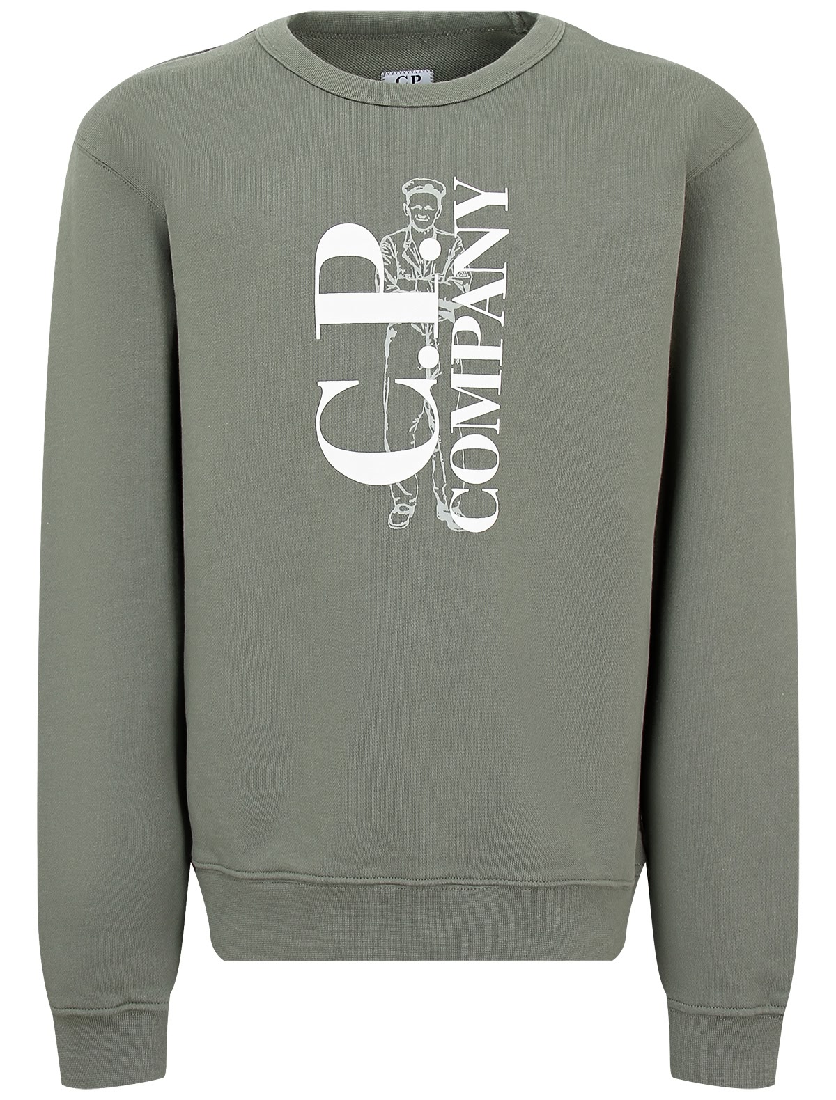 Свитшот цвета хаки