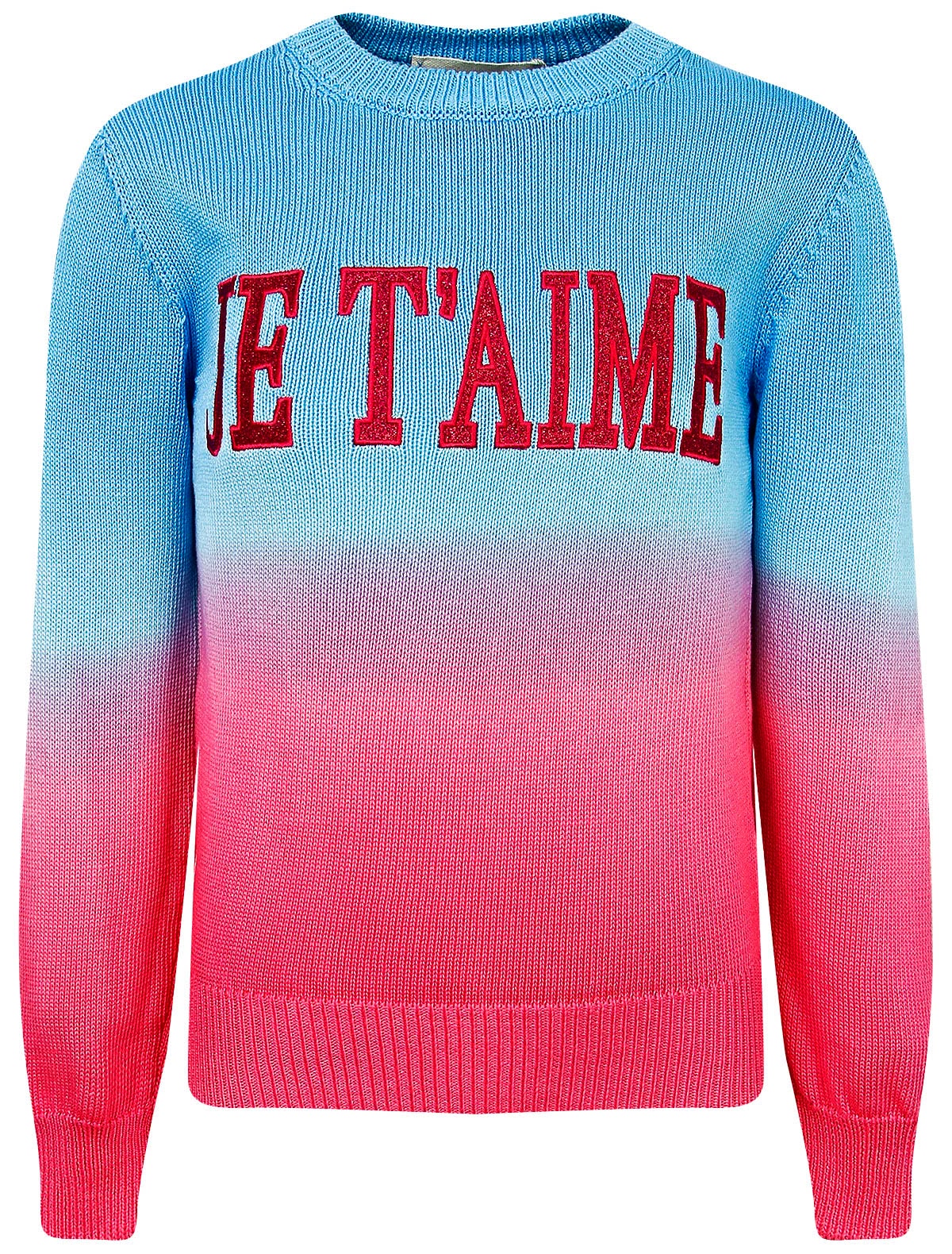 Хлопковый джемпер Je t`aime