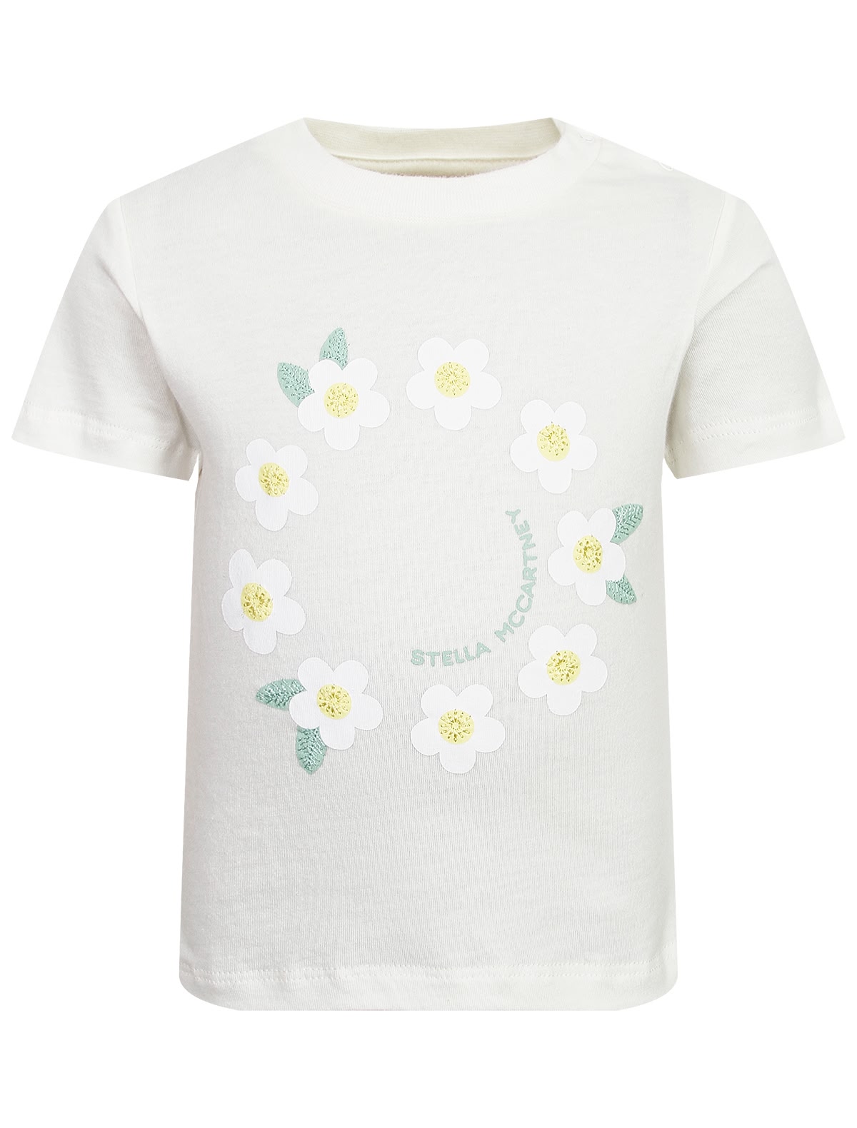 Футболка с вышивкой Daisy Circle