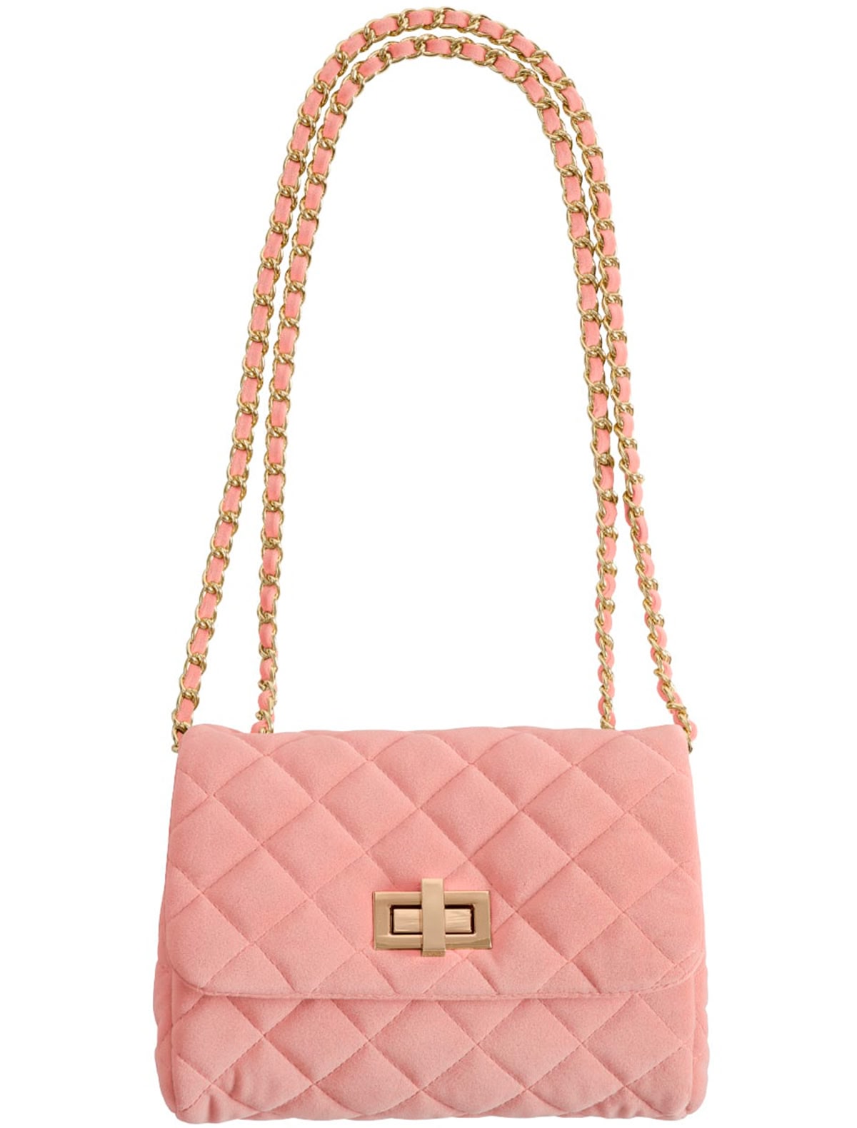 Розовая сумка на плечо