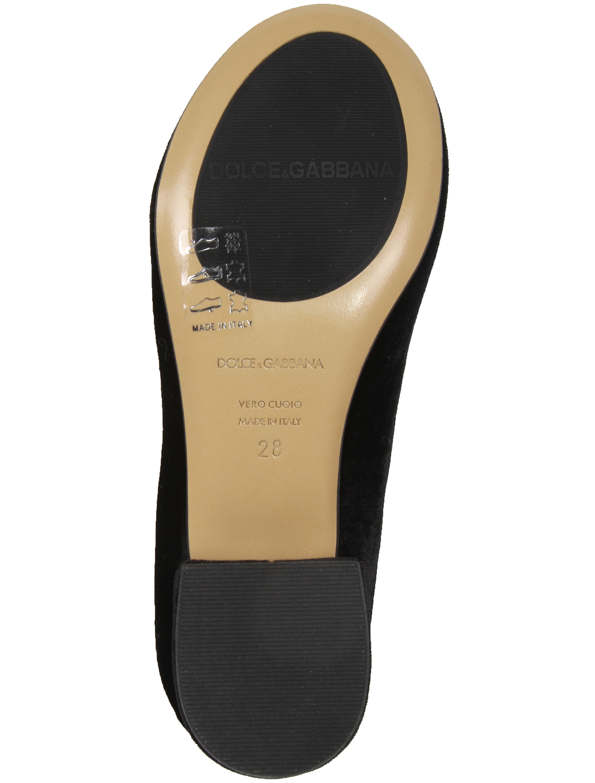 Туфли Dolce & Gabbana 2140834, цвет черный, размер 33 2011109980368 - фото 5