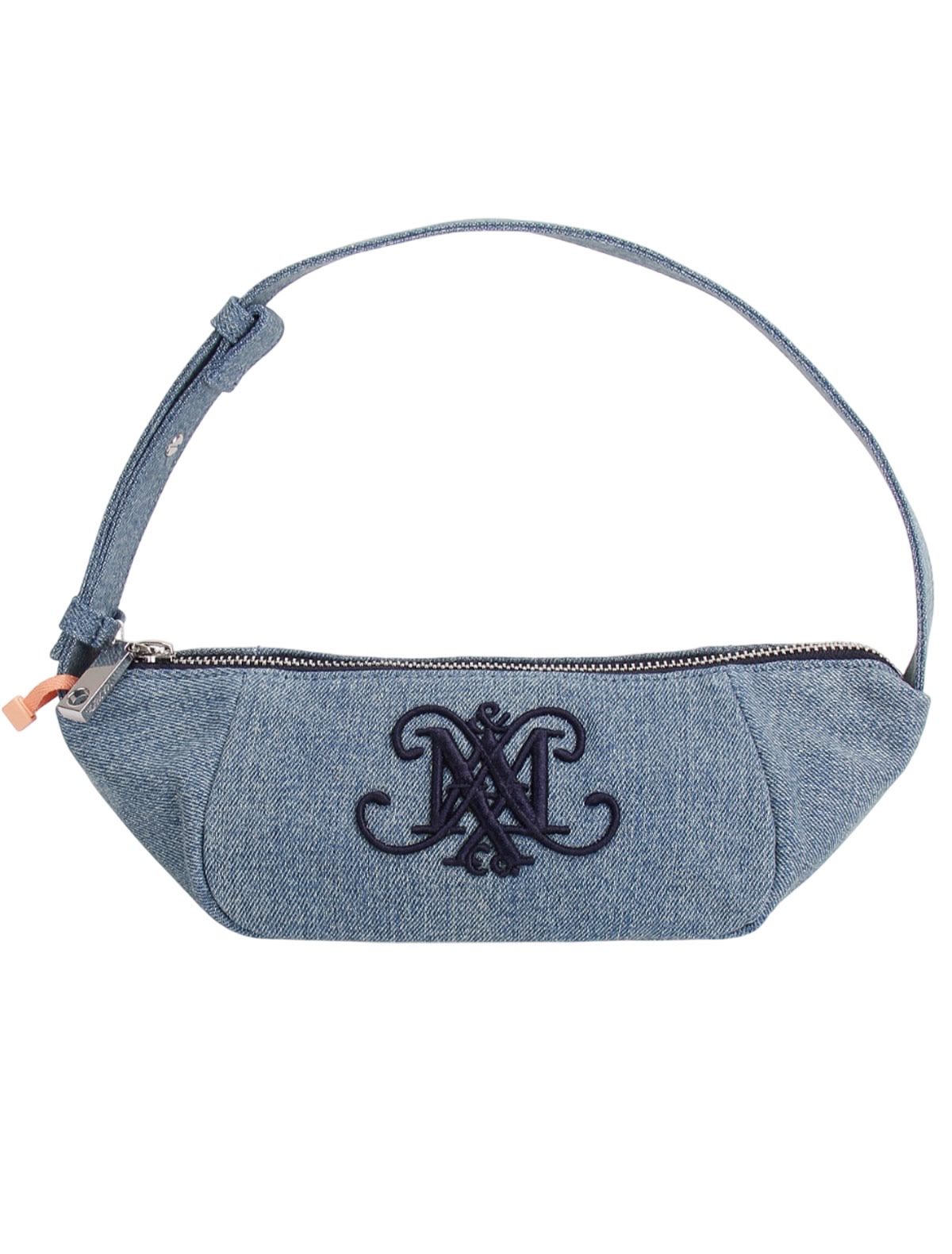 Джинсовая сумка с вышивкой