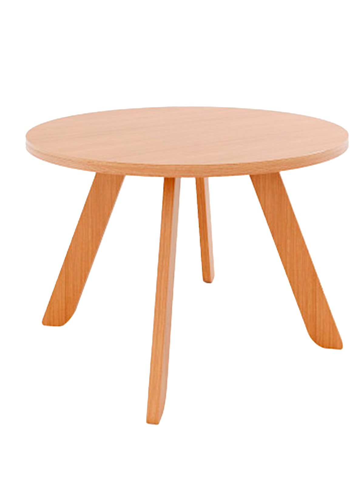 Стол Mobius круглый бежевый