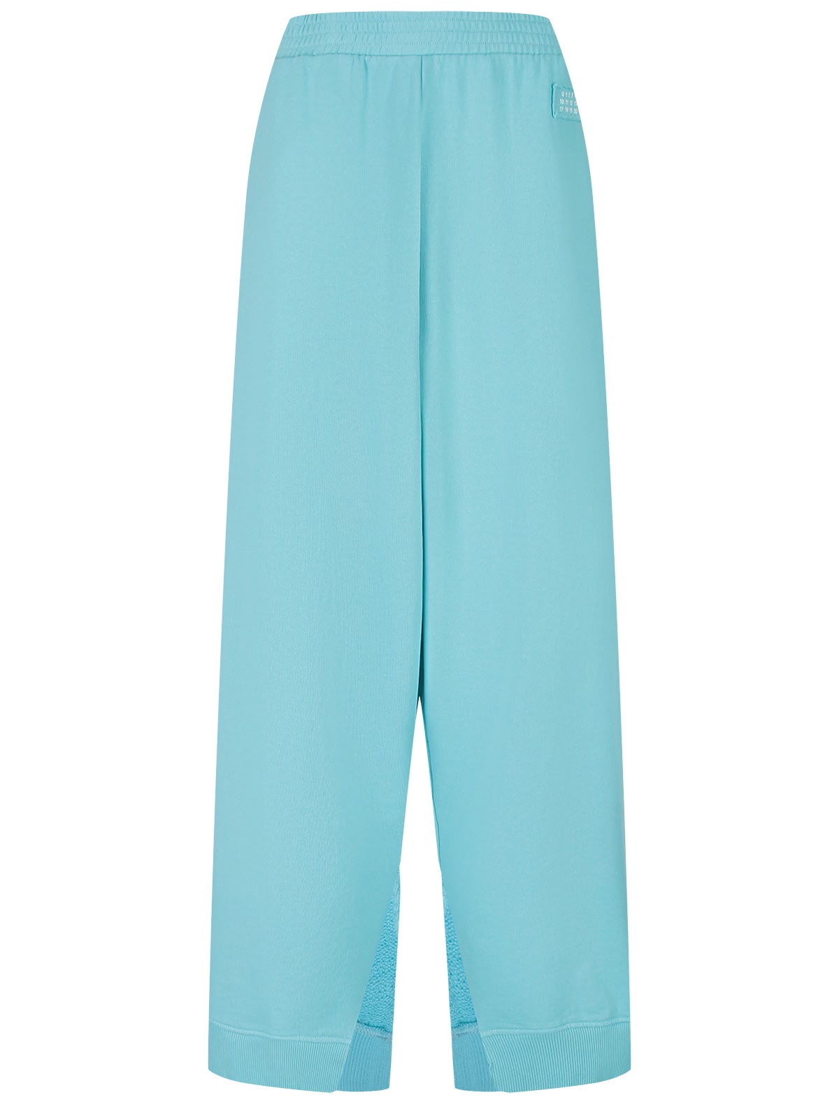 Голубые спортивные брюки