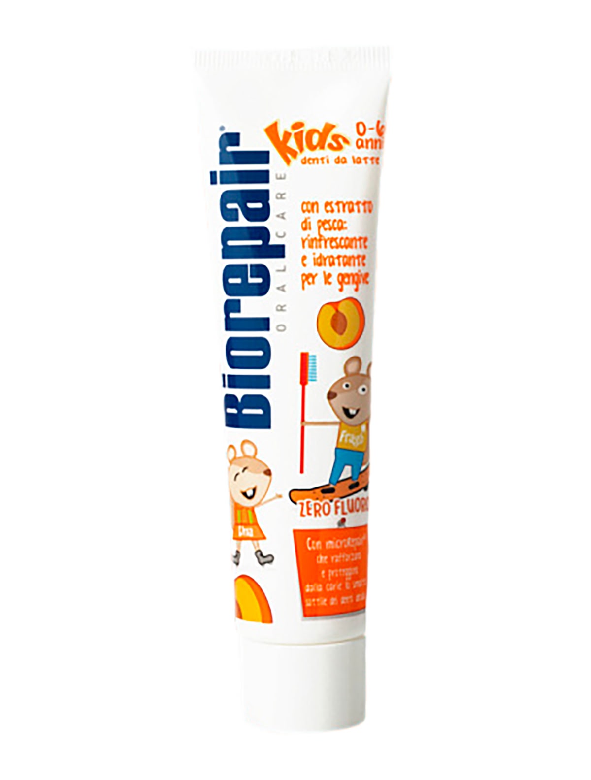 Детская зубная паста 50 мл с персиком