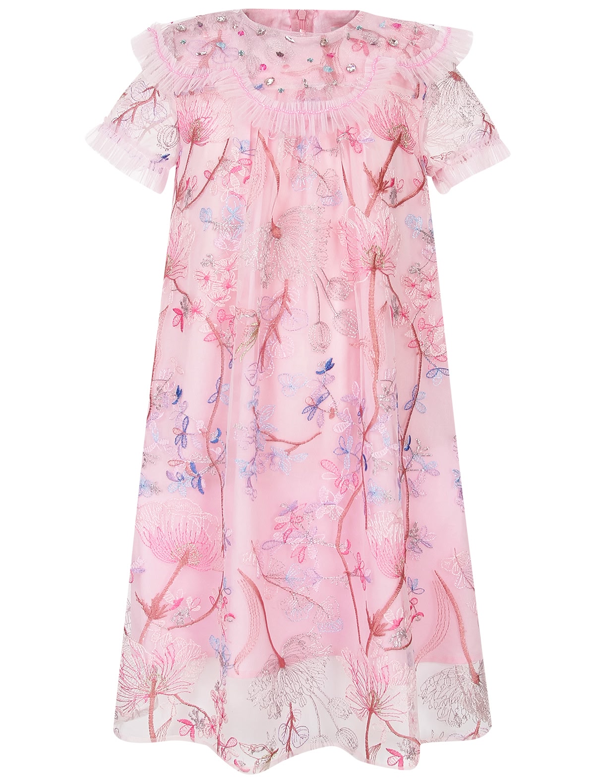 воздушное Платье с цветами