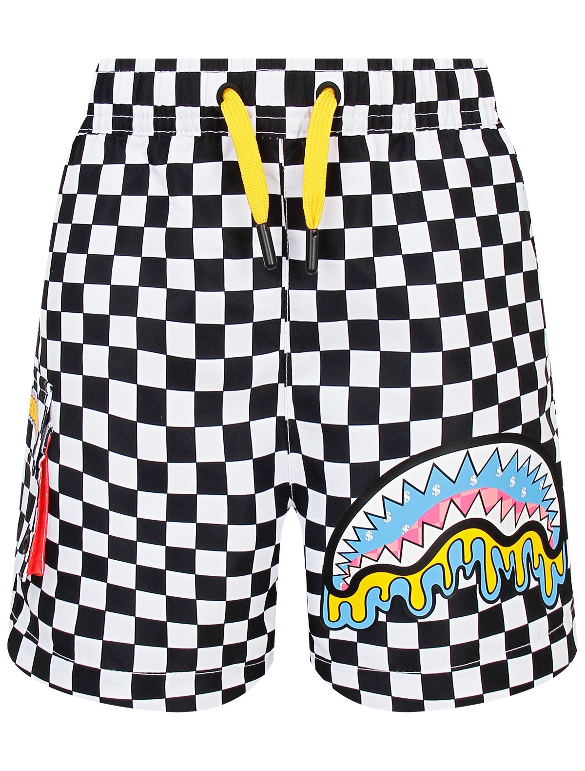 Шорты пляжные в клетку