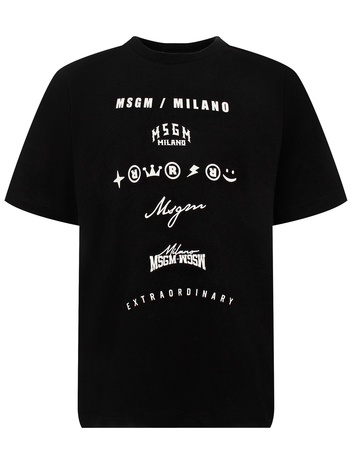 

Футболка MSGM, Черный, 2893621